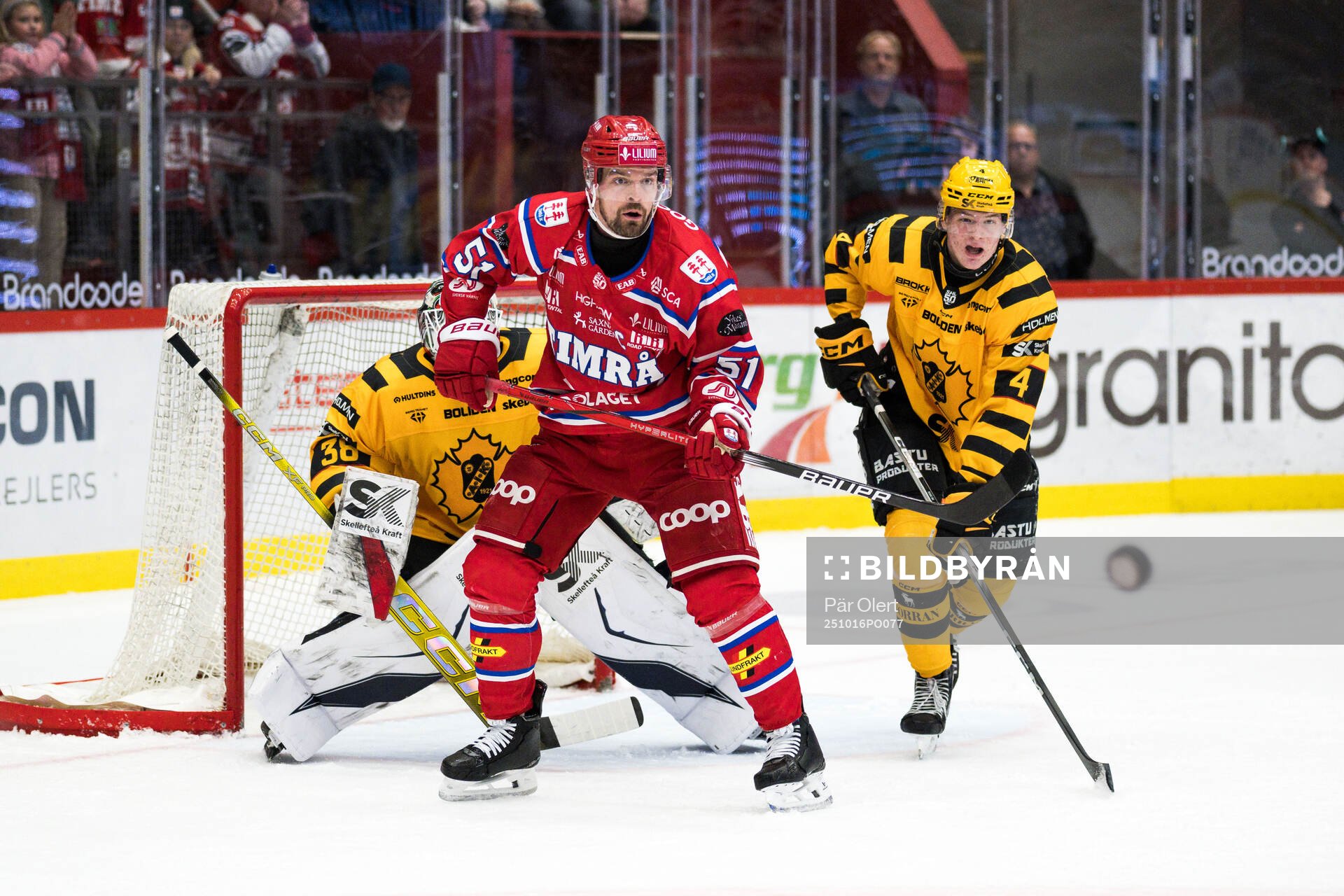 Timrås Anton Lander och Skellefteås Rasmus Bergqvist