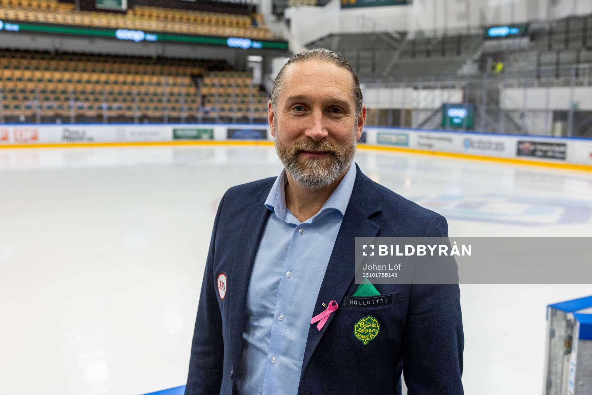 Björklövens målvaktstränare Björn Bjurling