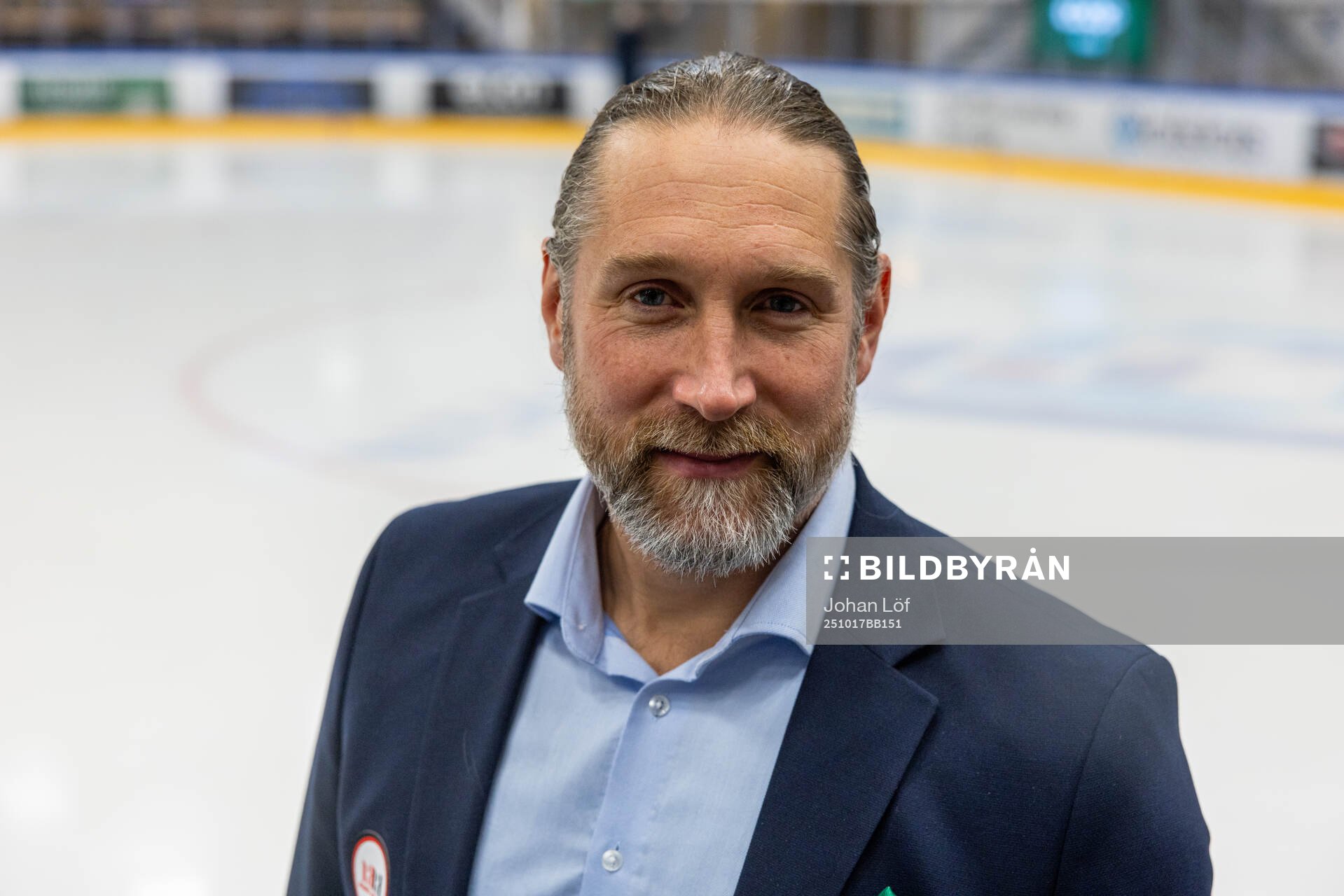 Björklövens målvaktstränare Björn Bjurling