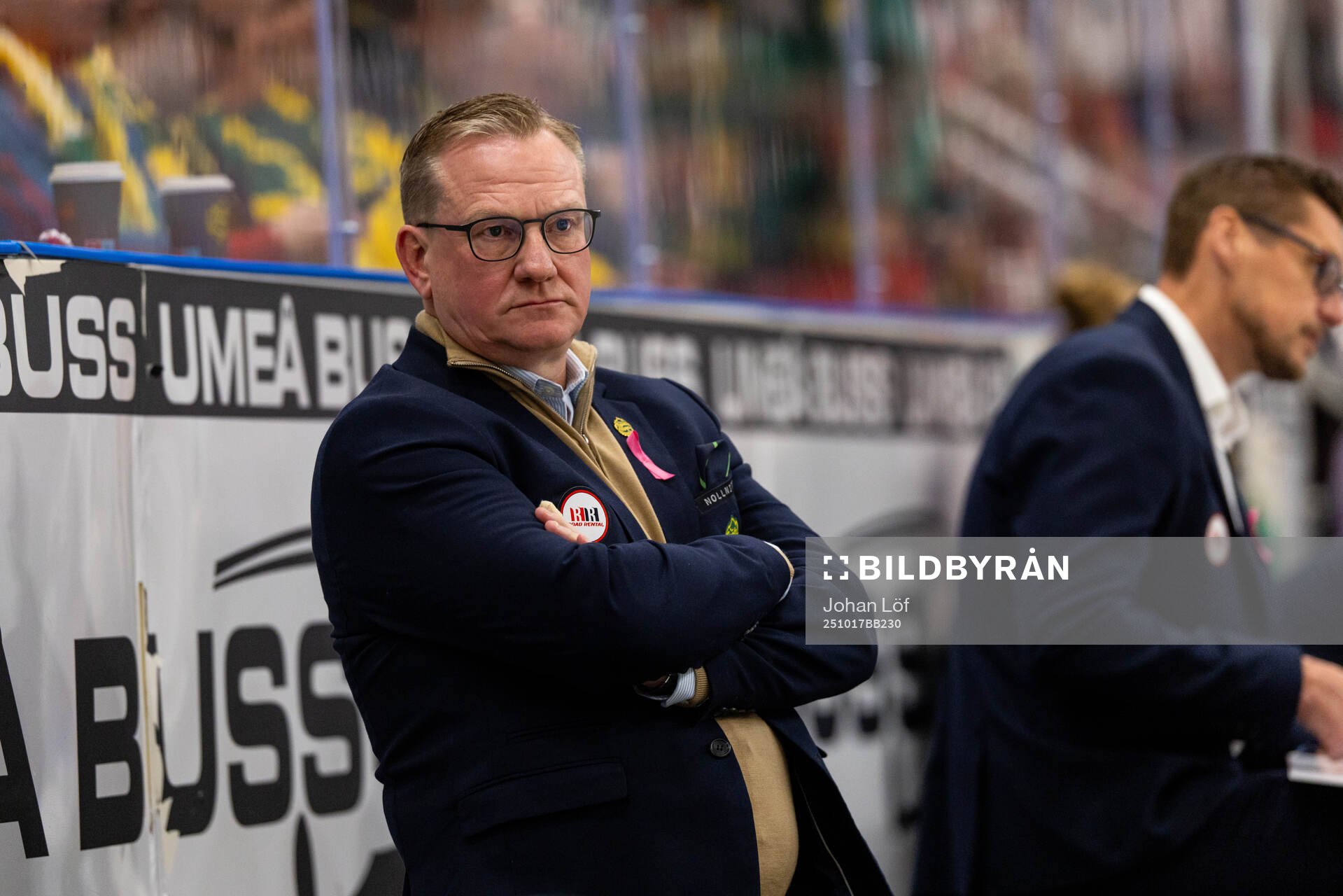 Björklövens huvudtränare Magnus Bogren