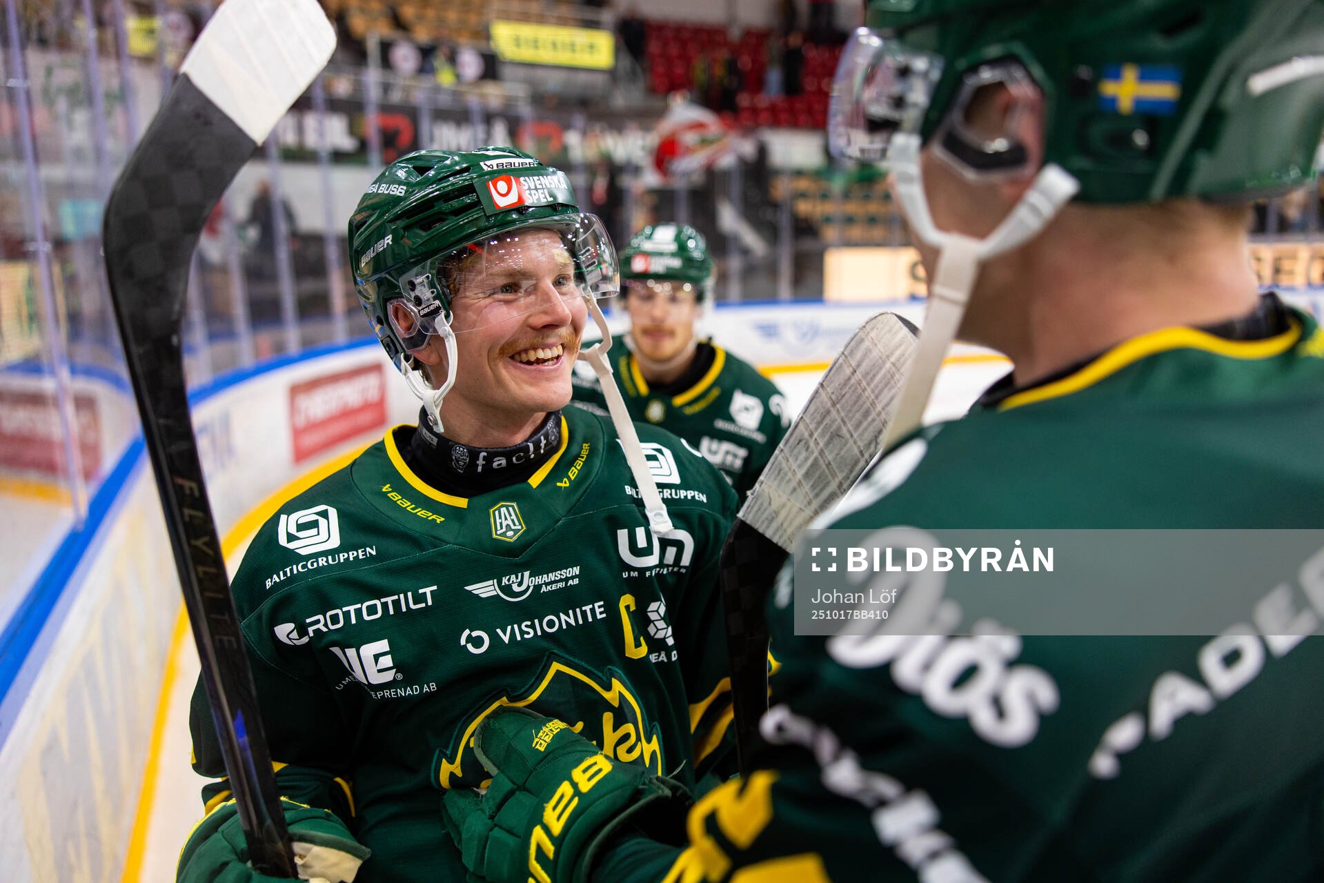 Björklövens Axel Ottosson jublar
