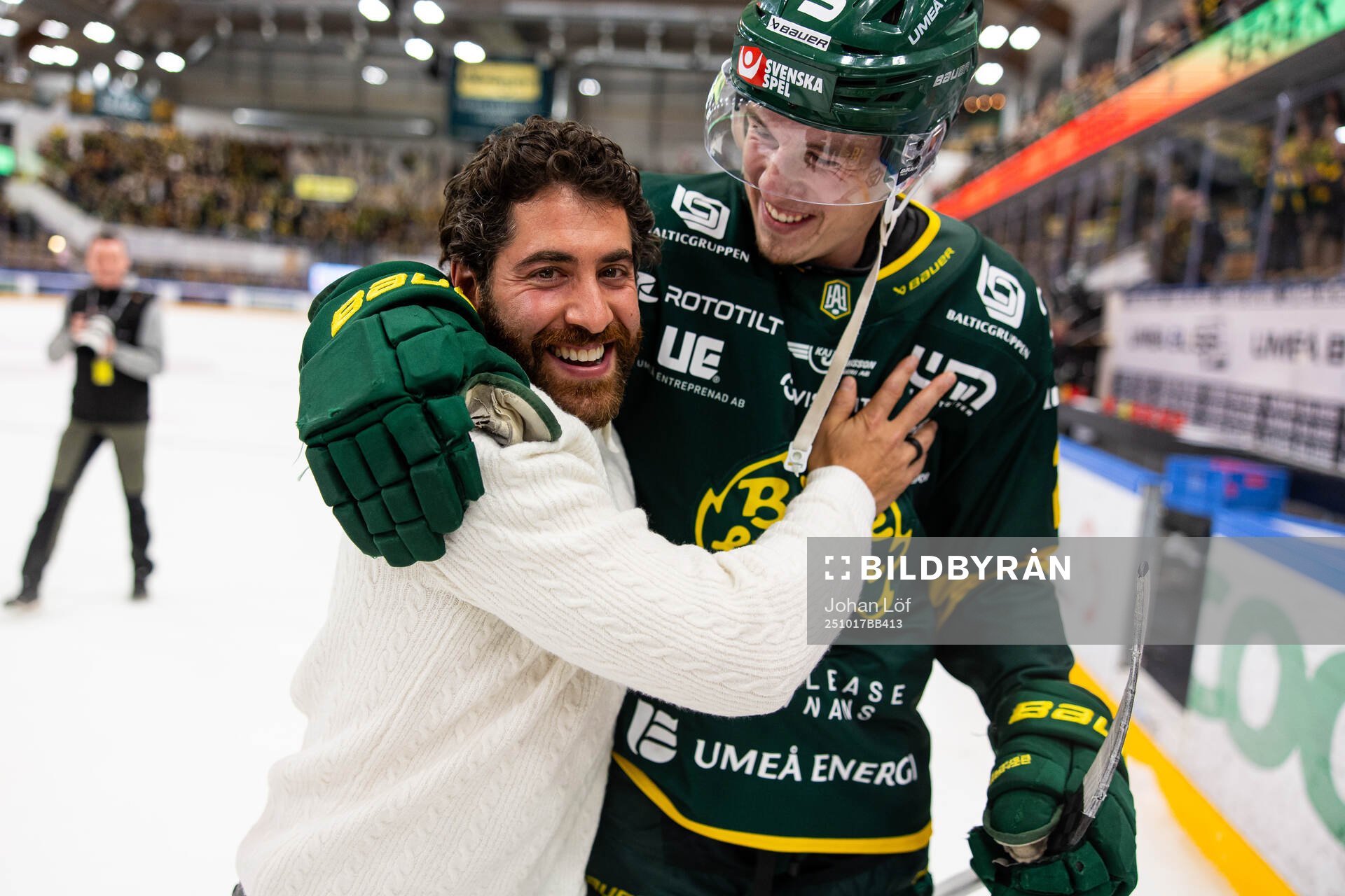 Björklövens Mathew Maione och Linus Cronholm