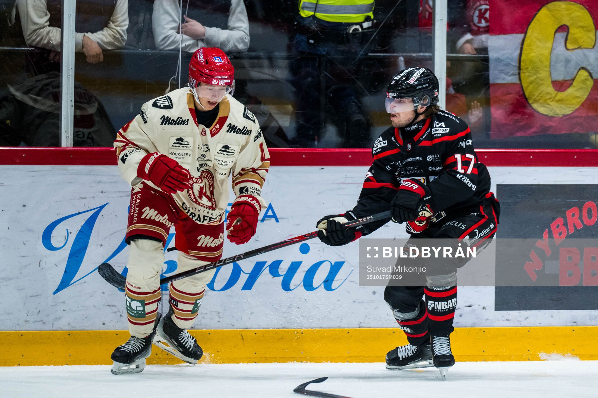 Kalmars Samuel Jonsson och Nybros Emil Forslund