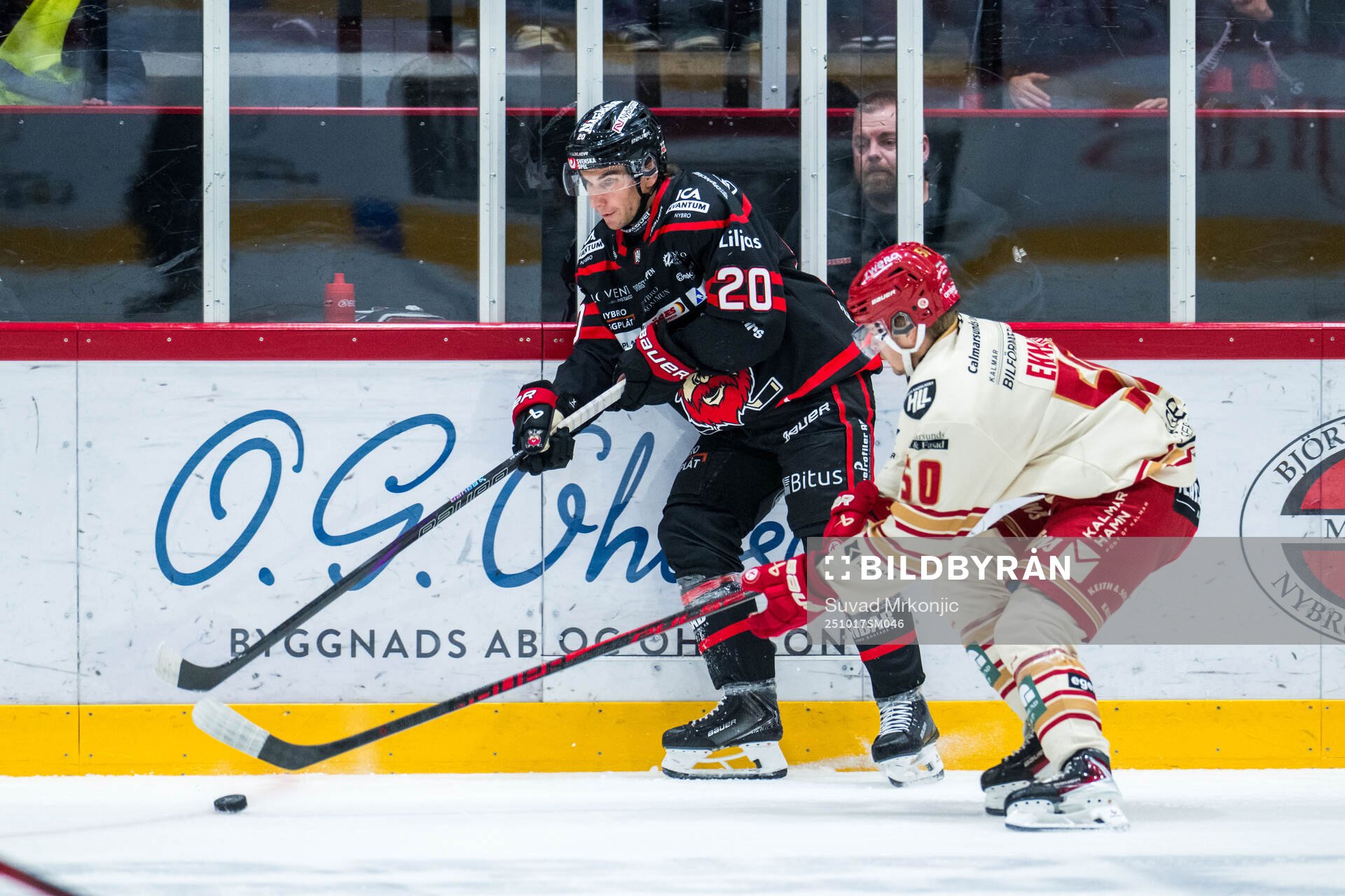 Nybros Juho Liuksiala och Kalmars Elliot Ekmark