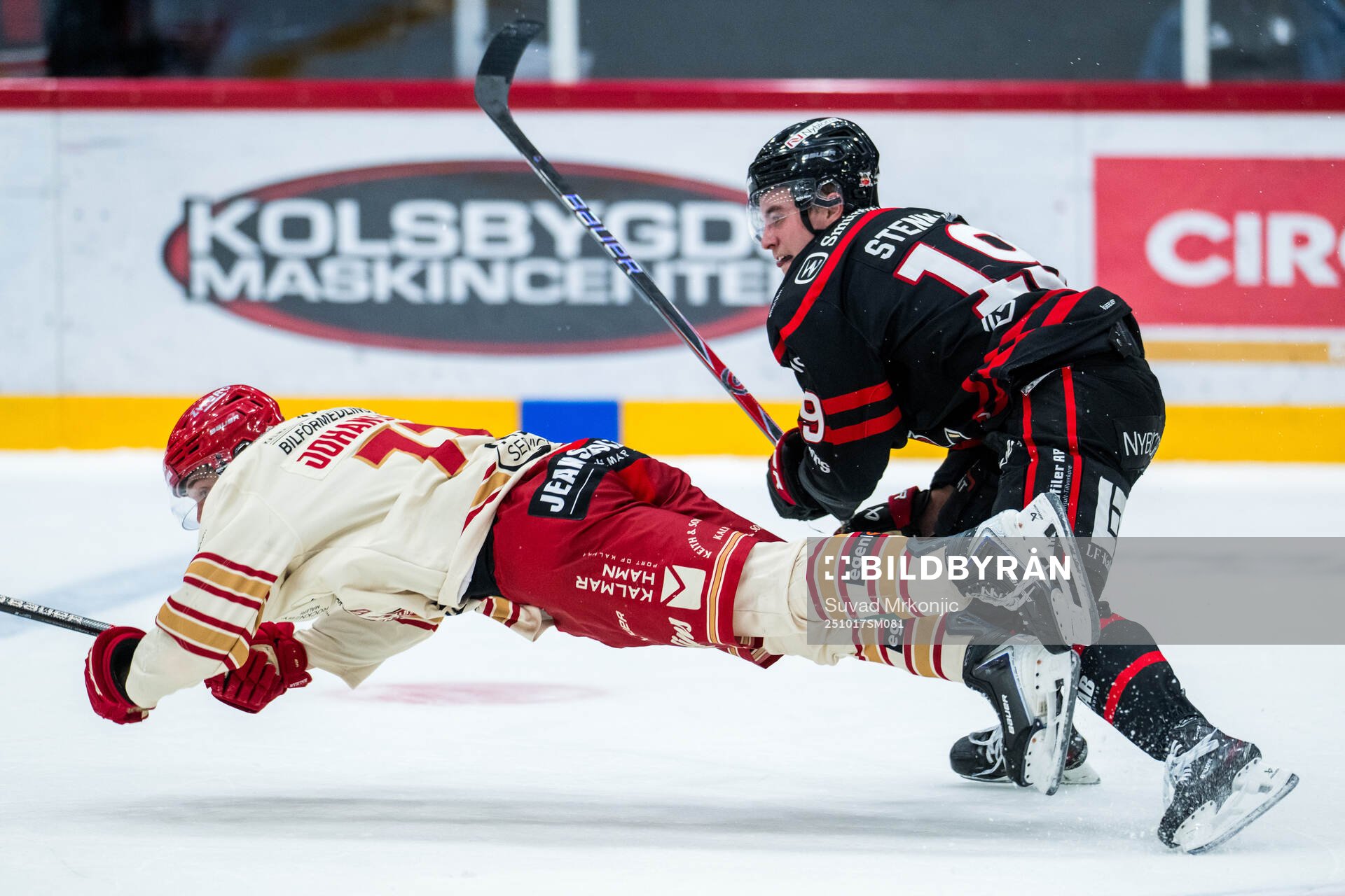 Kalmars Valdemar Johansson och Nybros Elias Stenman