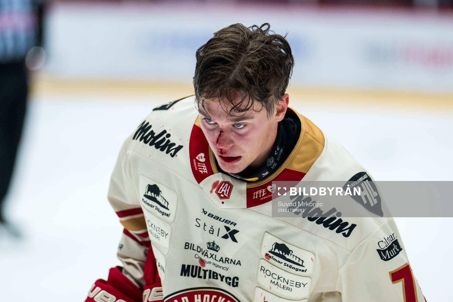 Kalmars Valdemar Johansson har ont
