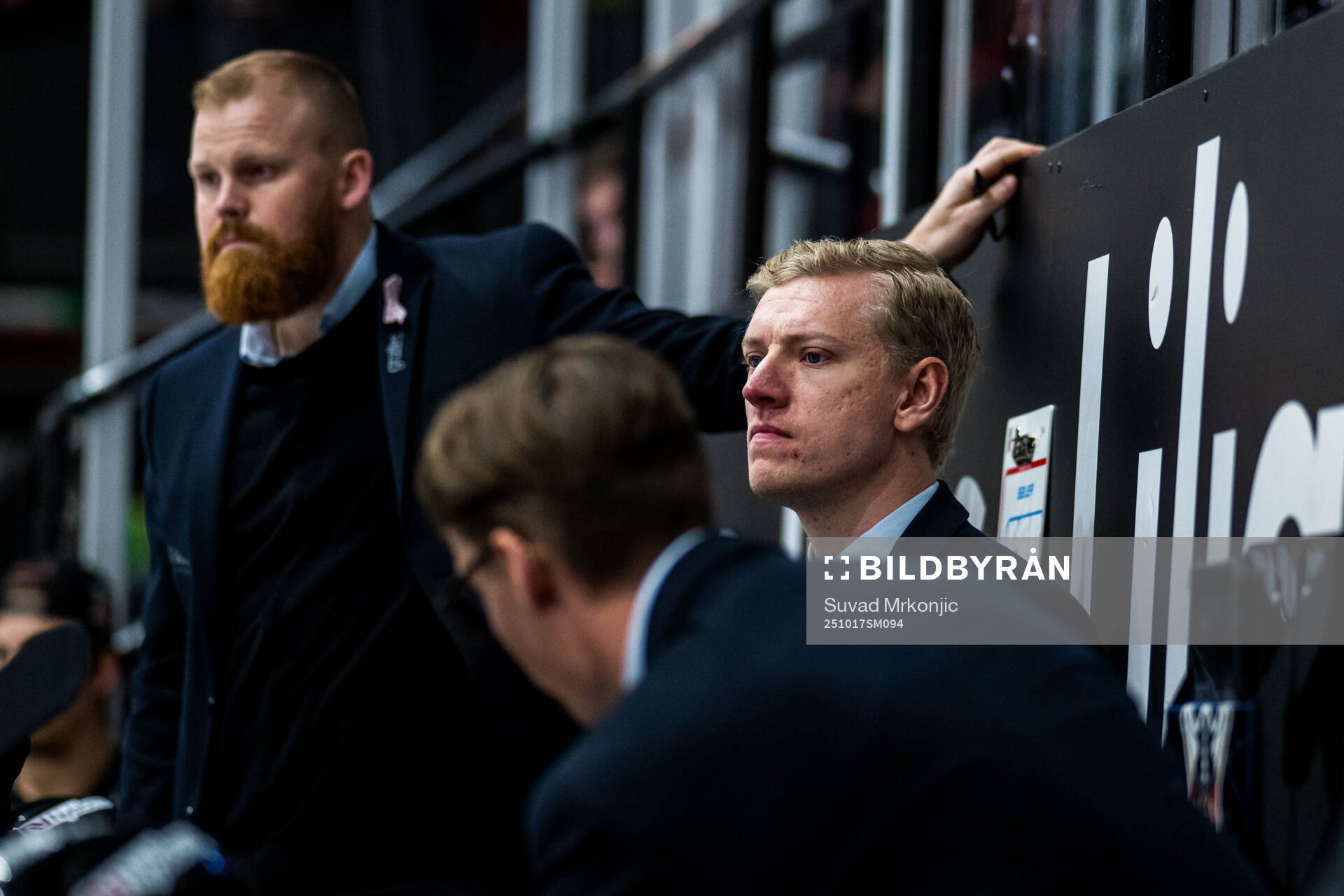 Nybros huvudtränare Hampus Sylvegård deppar