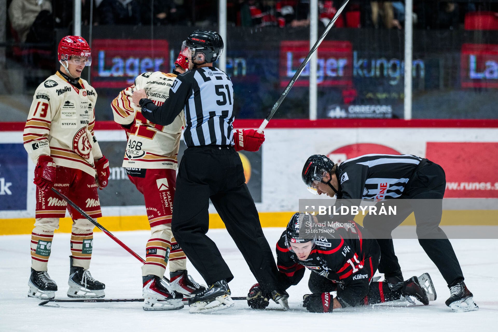 Kalmars Valdemar Johansson och Nybros Elias Stenman