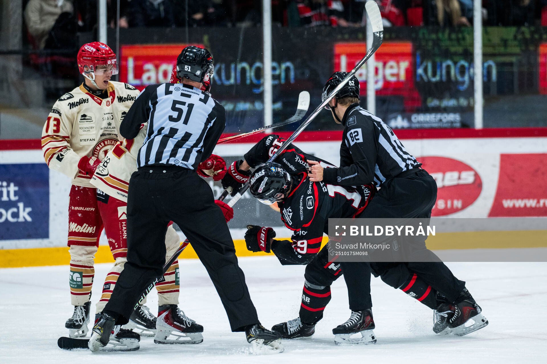 Kalmars Valdemar Johansson och Nybros Elias Stenman