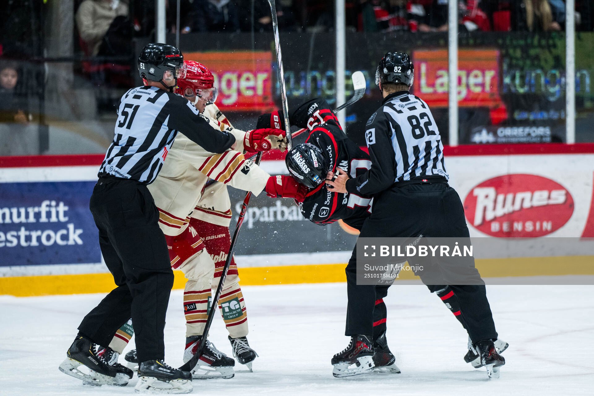 Kalmars Valdemar Johansson och Nybros Elias Stenman
