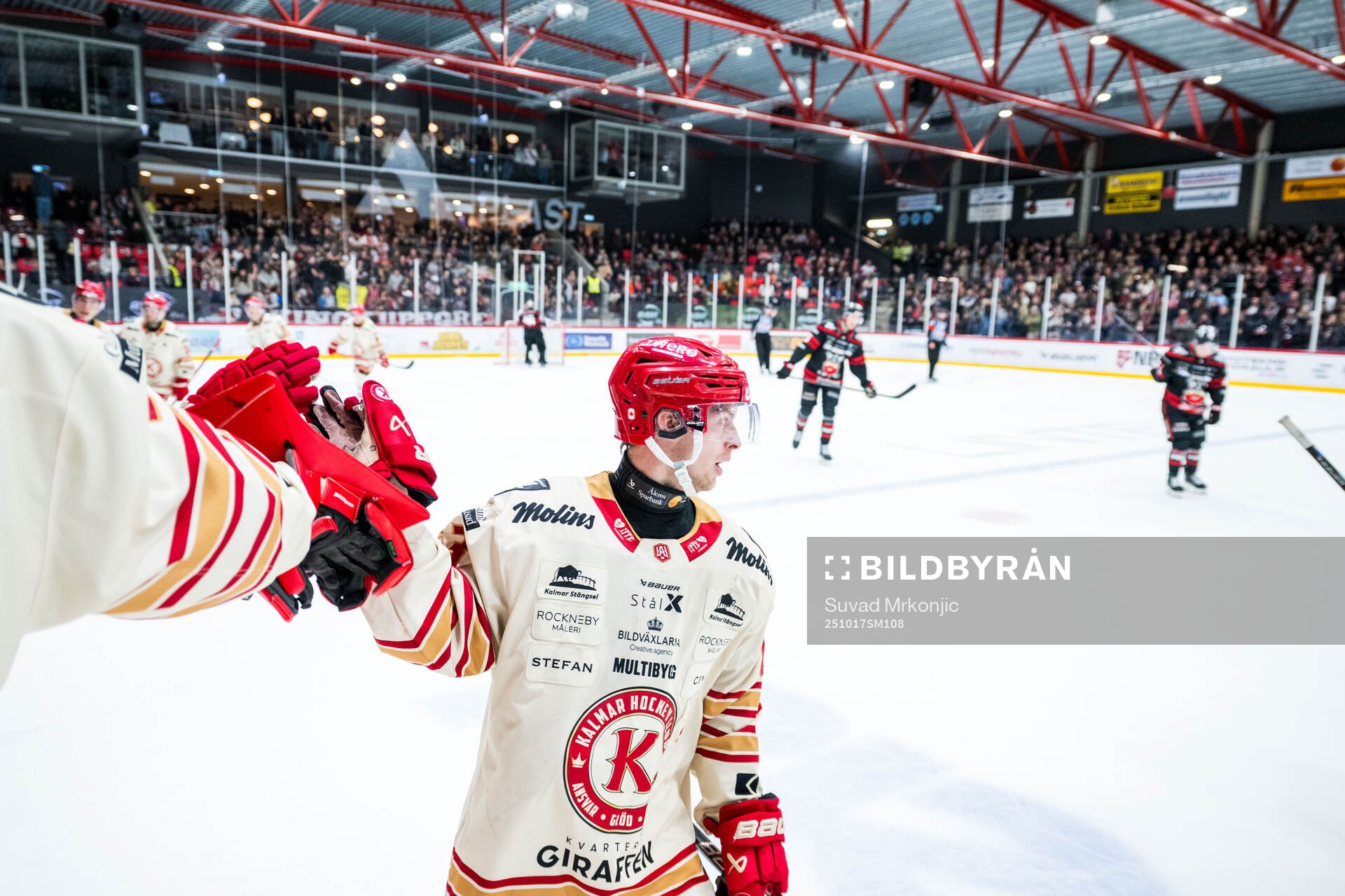 Kalmars Matt Fonteyne jublar