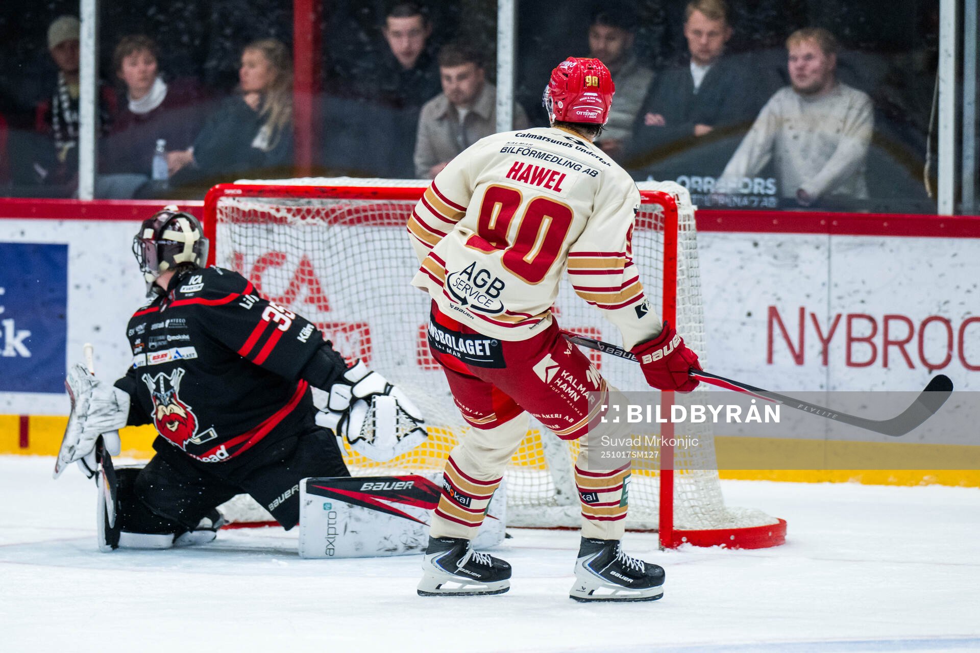 Kalmars Liam Hawel gör 0-7