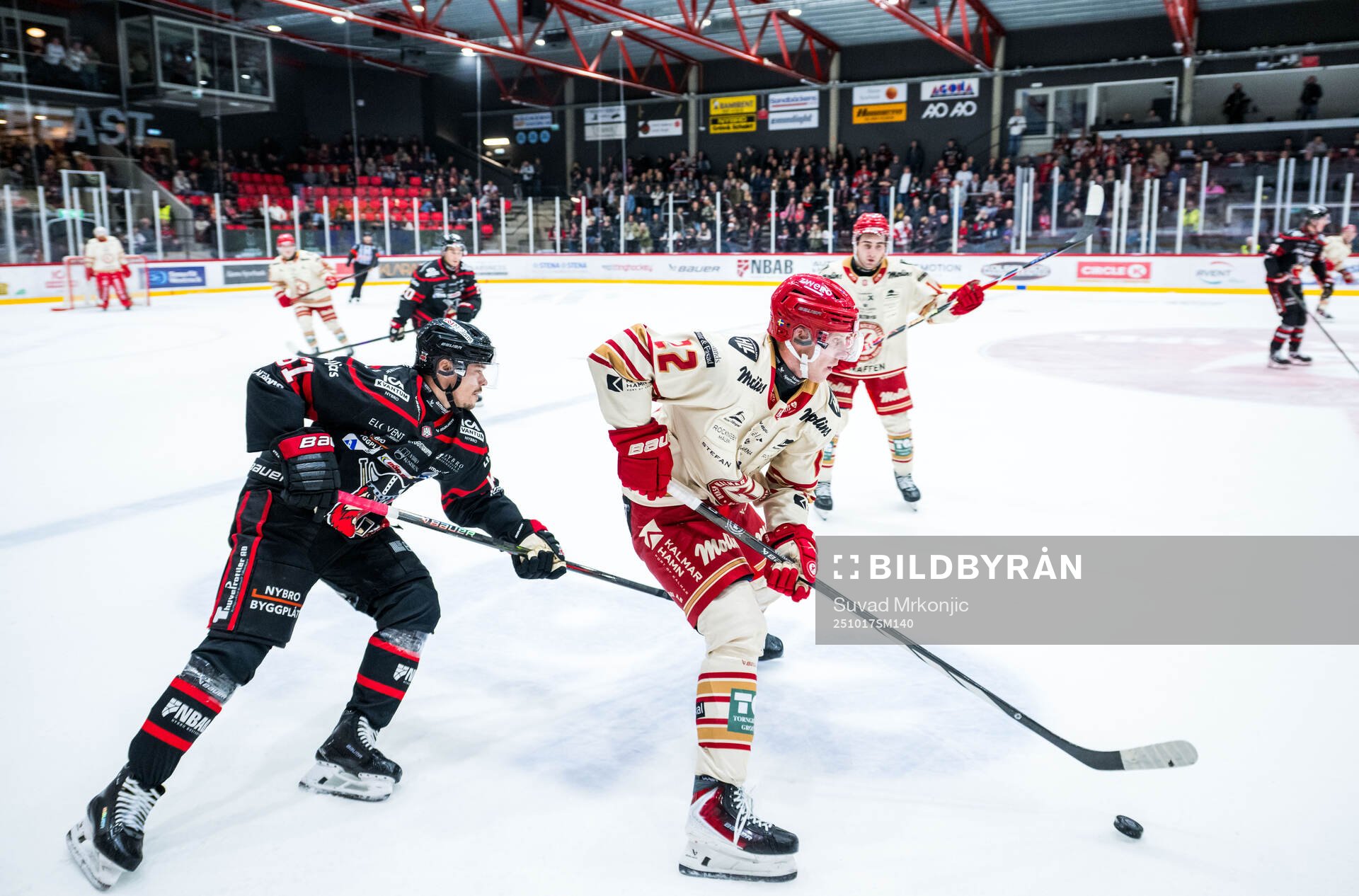 Nybros Miikka Pitkänen och Kalmars Gustaf Westlund