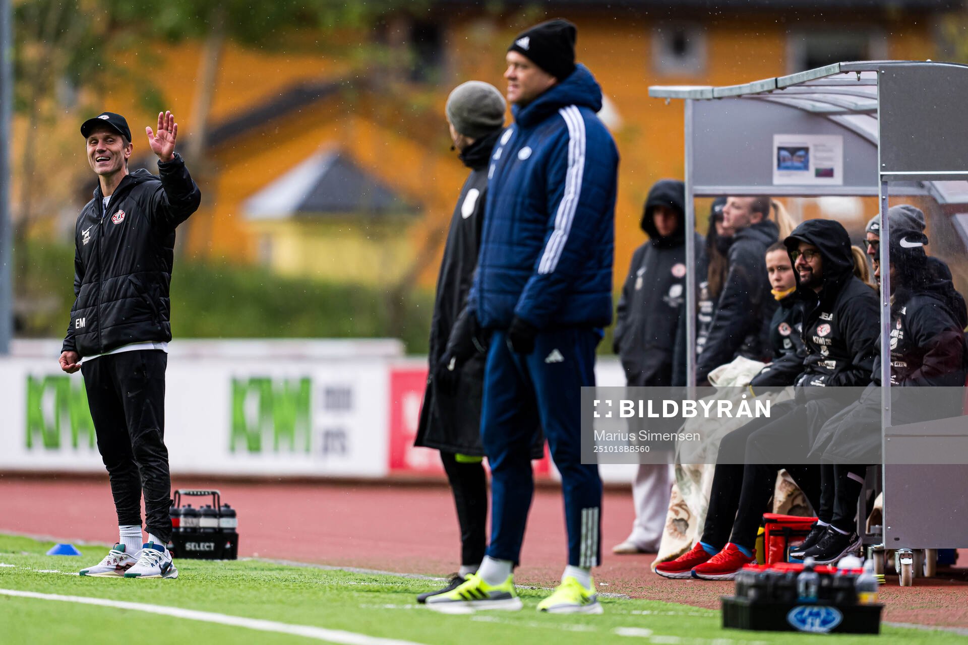 Head coach Erik Mjelde of Arna-Bjørnar