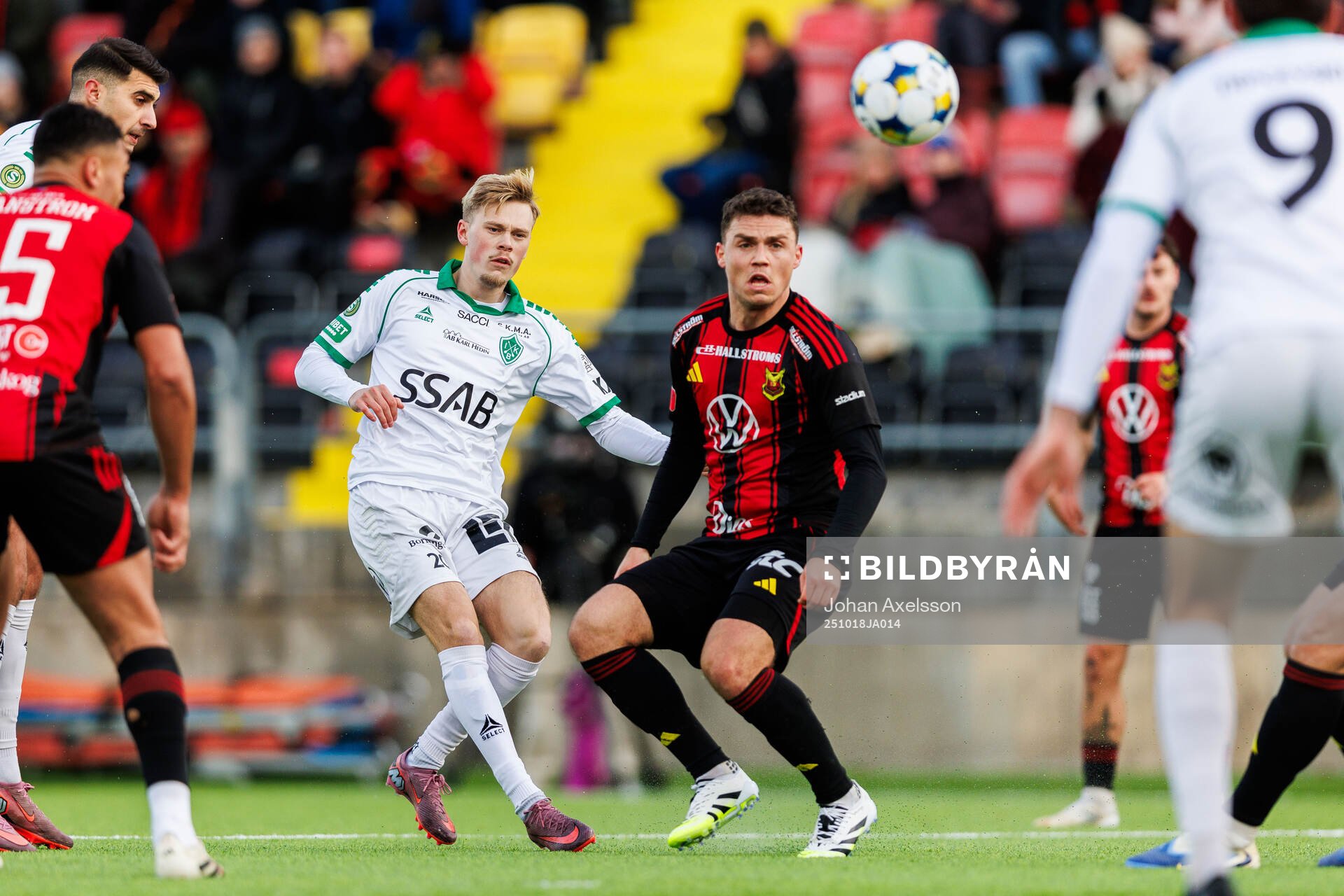 Brages Gustav Nordh och Östersunds Christian Enemark