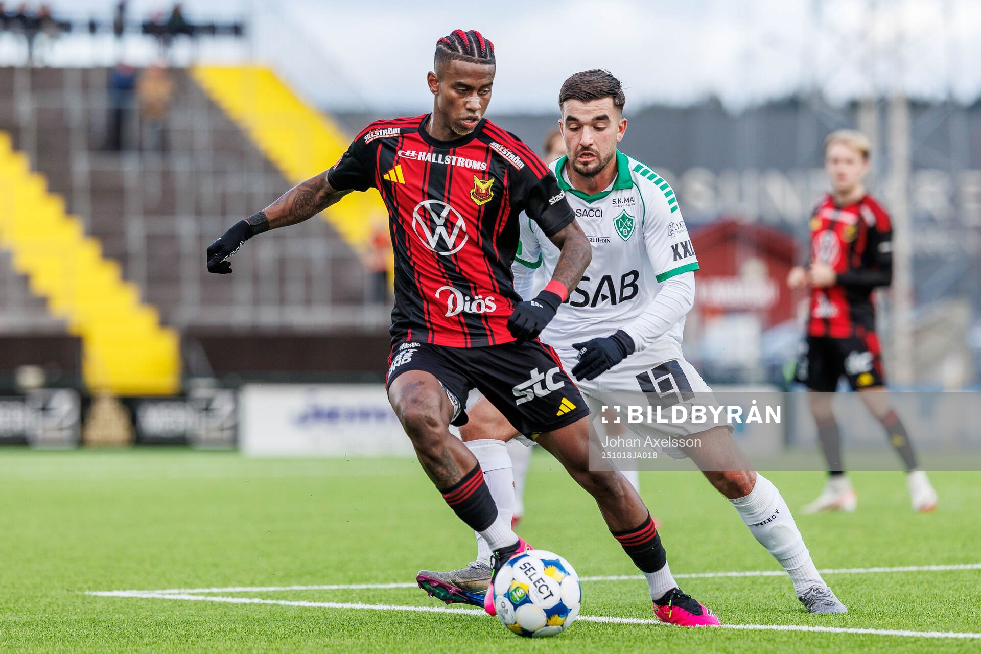 Östersunds Chovanie Shakur Amatkarijo och Brages Haris