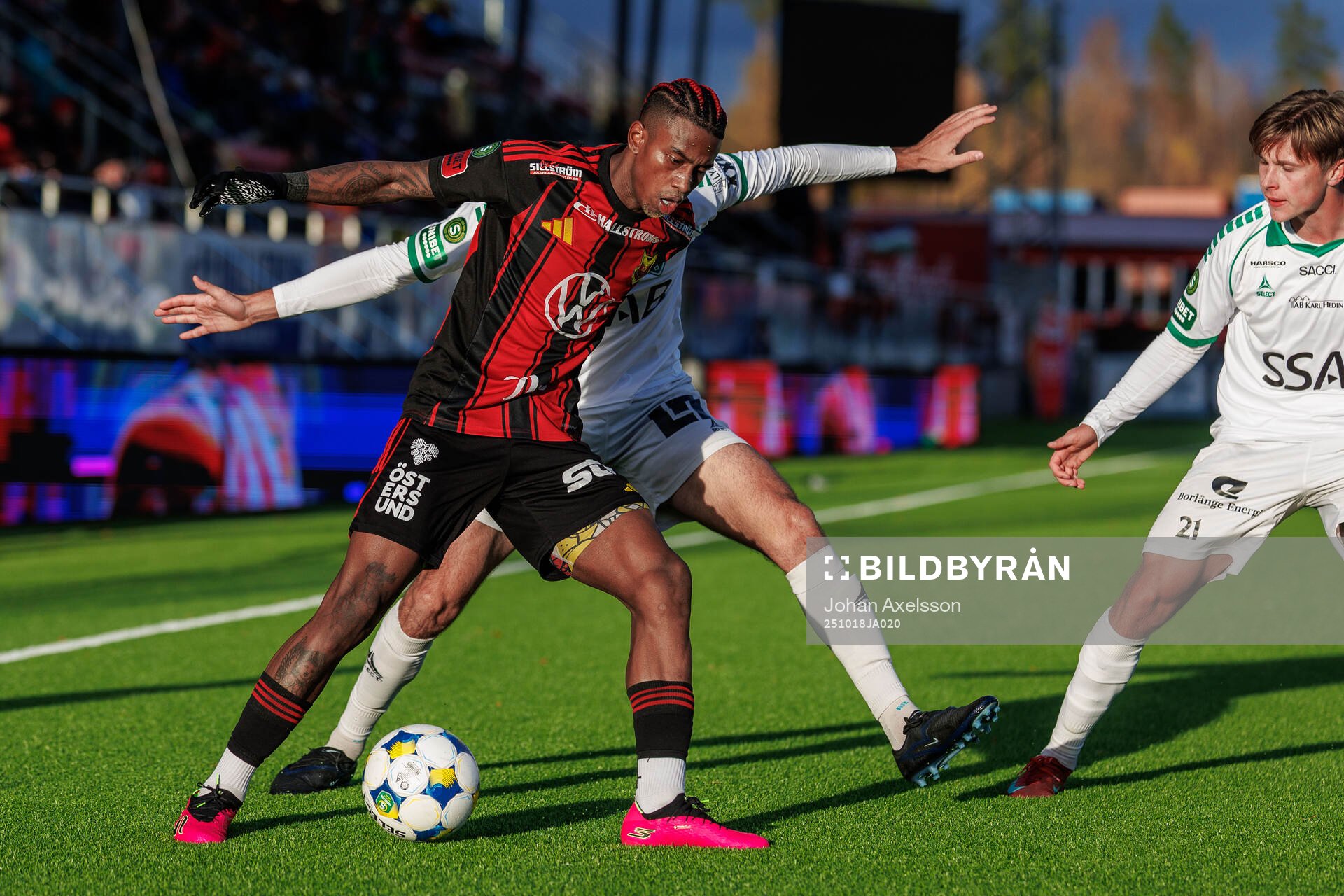 Östersunds Chovanie Shakur Amatkarijo och Brages Filip