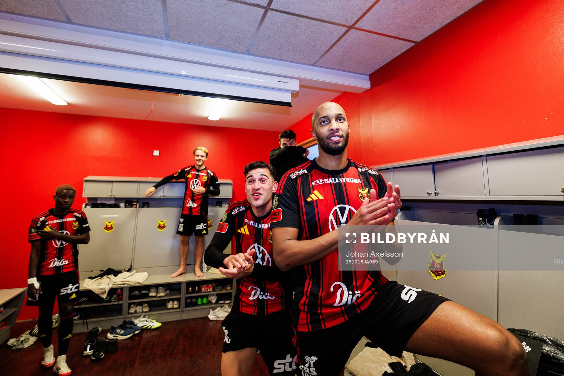 Östersunds Ahmed Bonnah och Jabir Abdihakim Ali