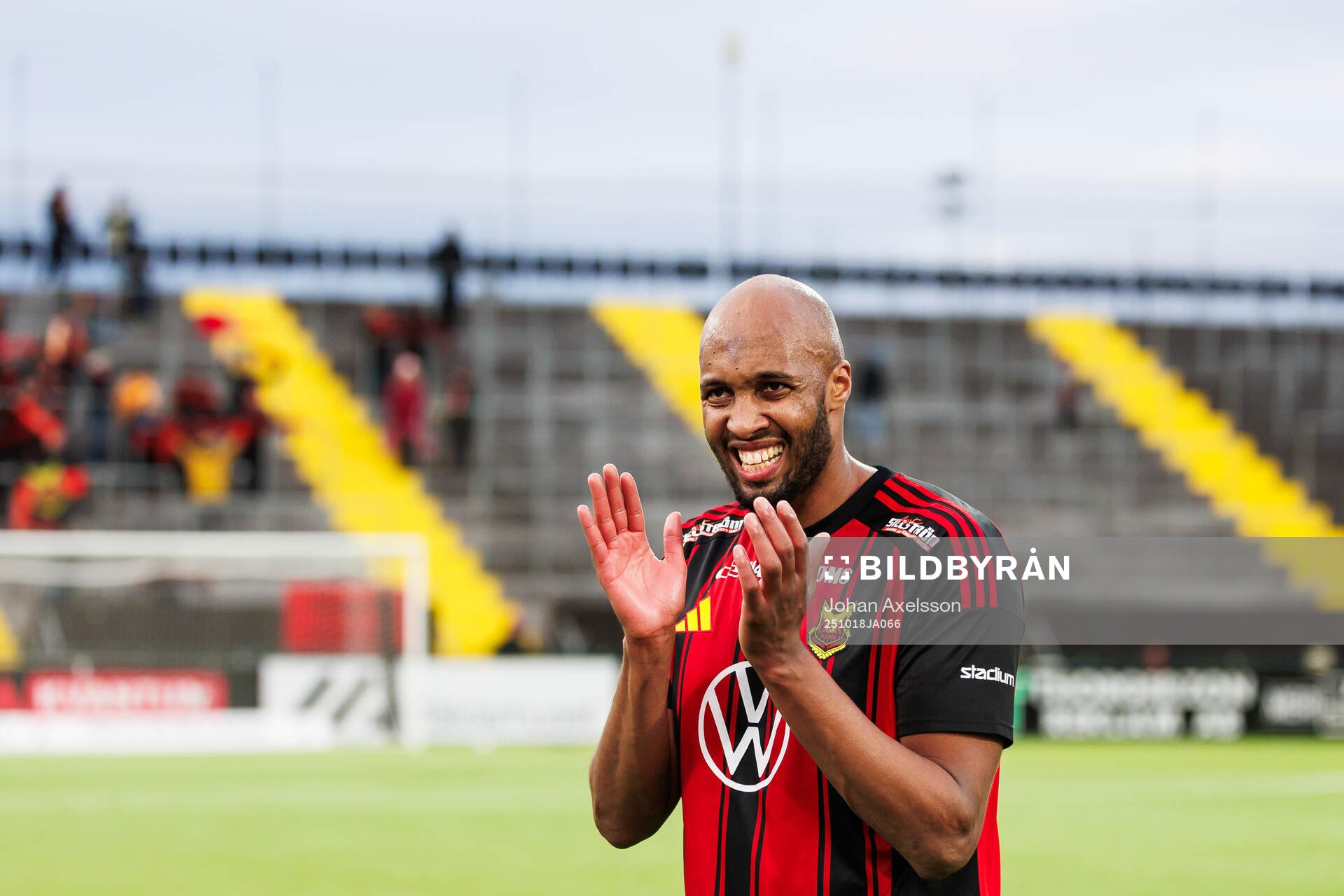 Östersunds Jabir Abdihakim Ali jublar