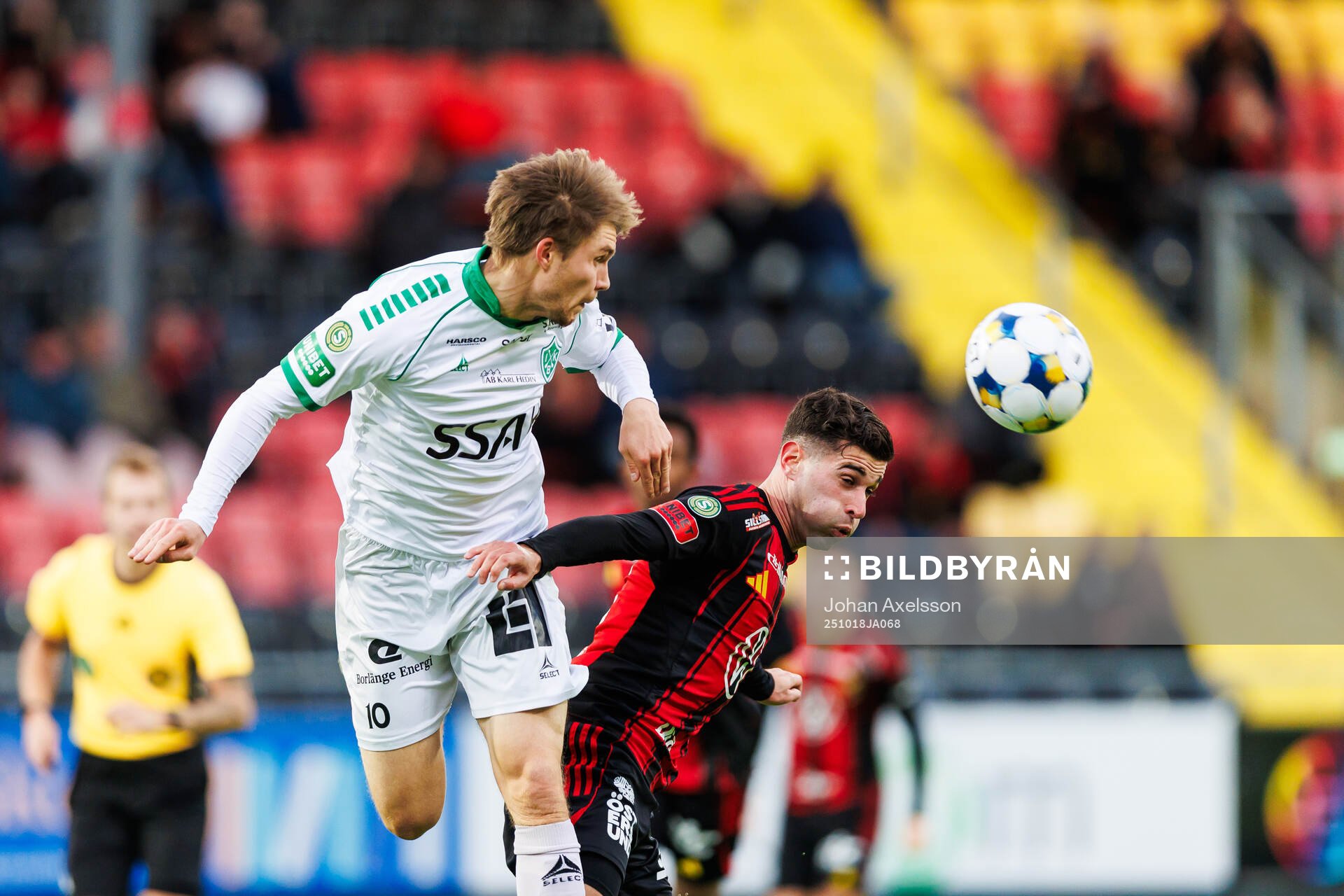 Brages Gustav Berggren och Östersunds Ahmed Bonnah