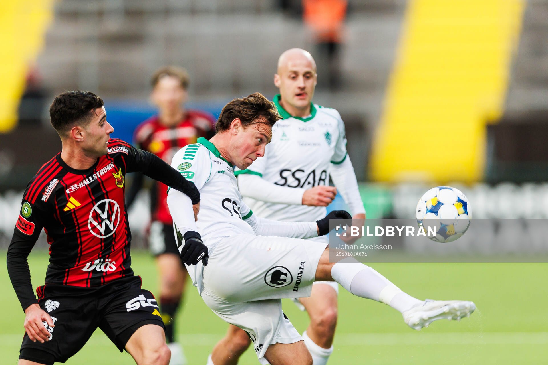 Östersunds Ahmed Bonnah och Brages Cesar Weilid