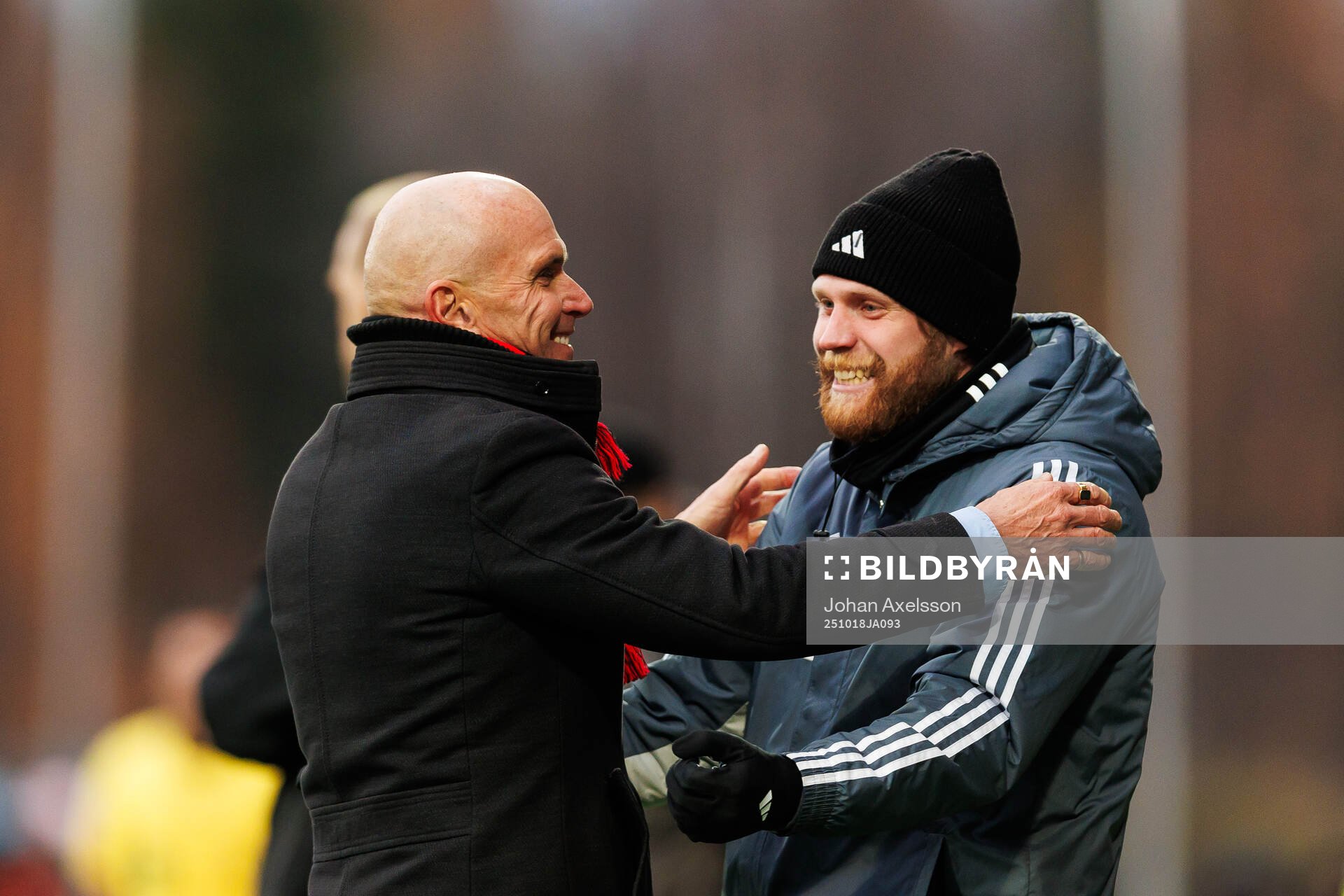 Östersunds huvudtränare Tor-Arne Fredheim och