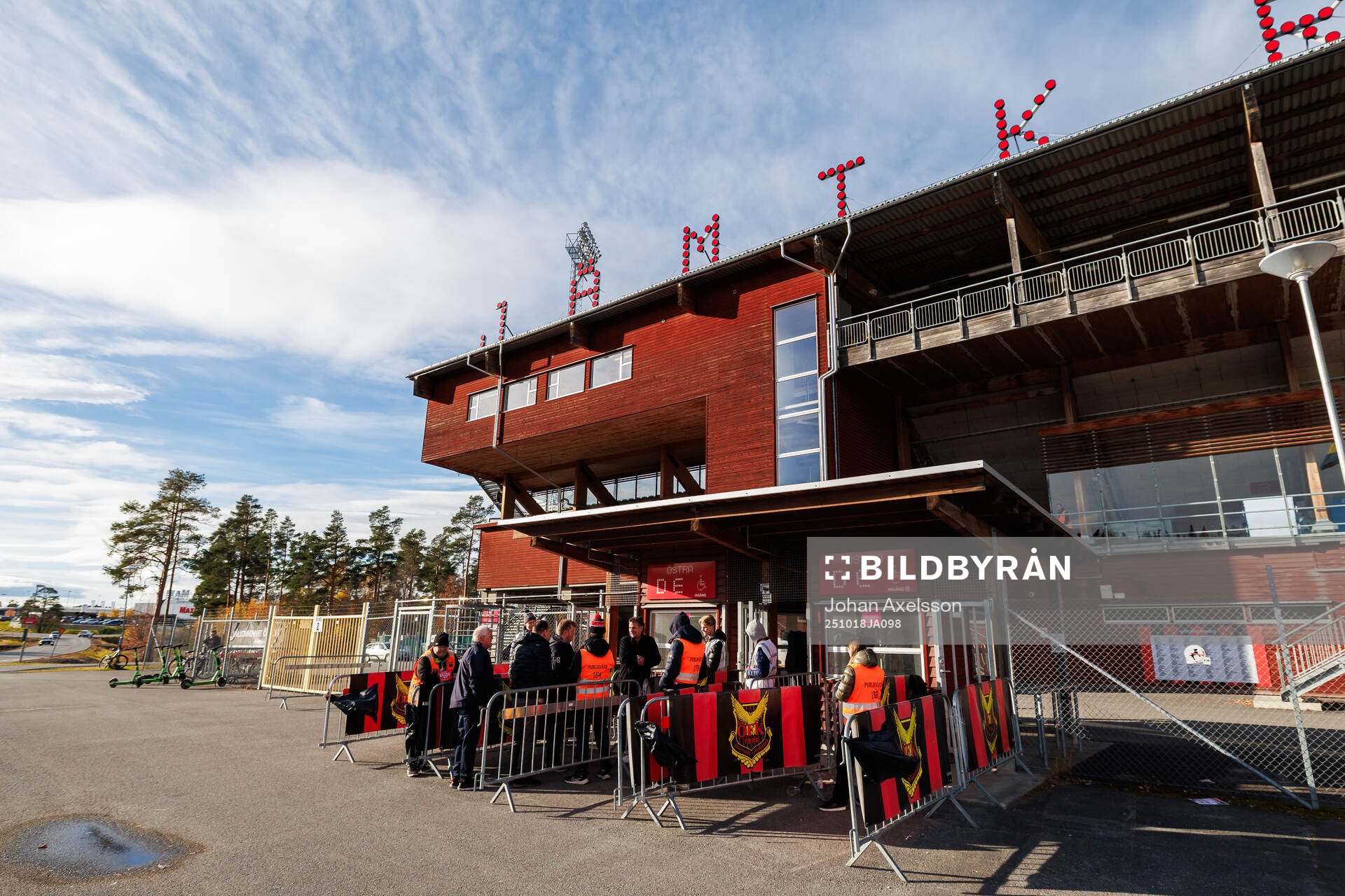 Entreén på Jämtkraft Arena