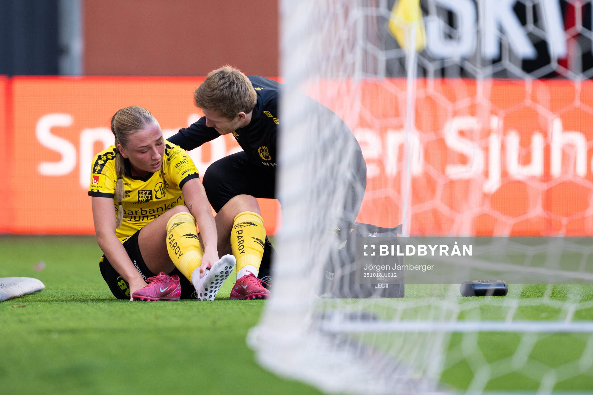 Elfsborgs Stina Jensen har ont