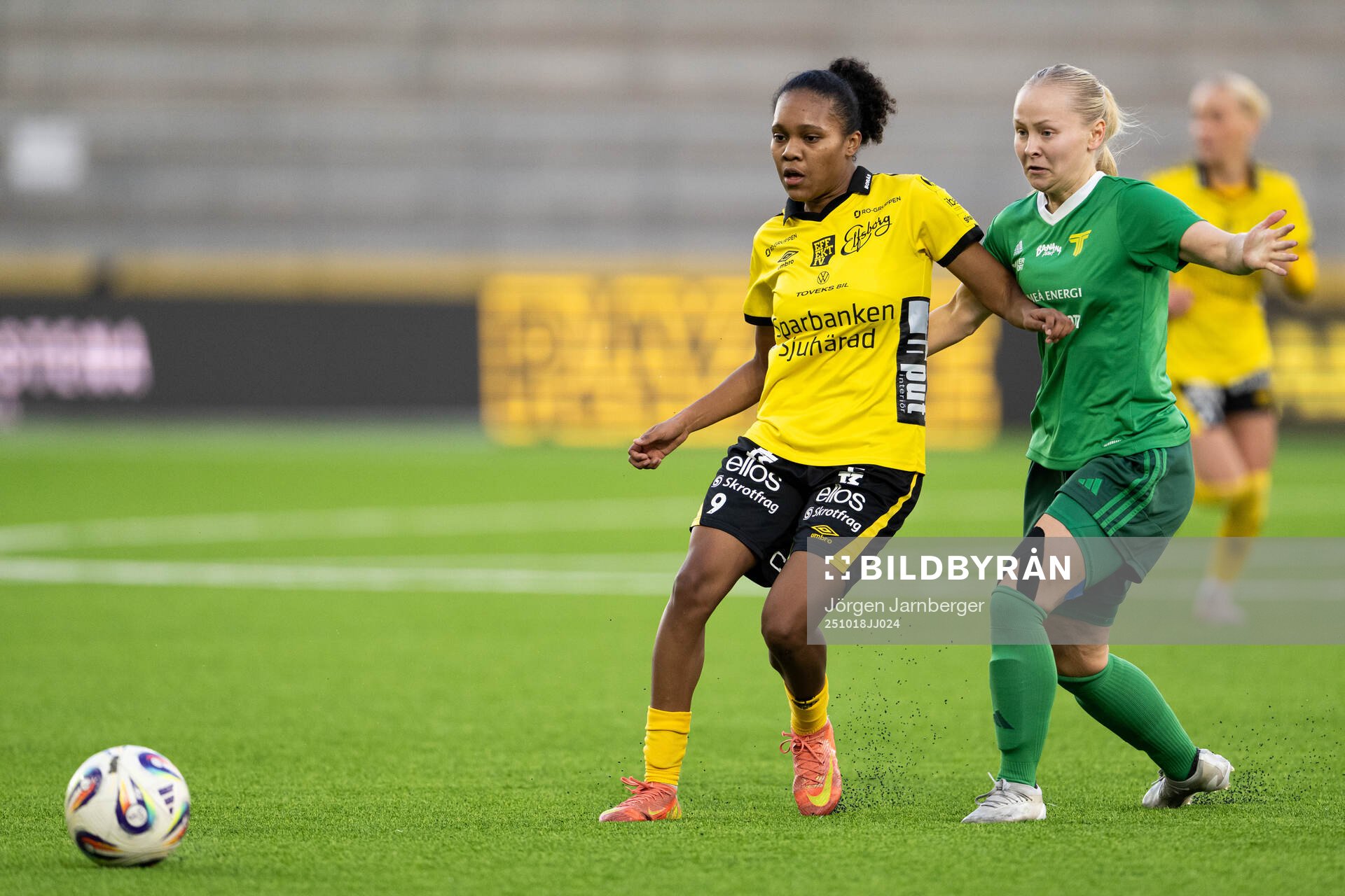 Elfsborgs Vanessa Lopez och Team TGs Ebba Grenholm