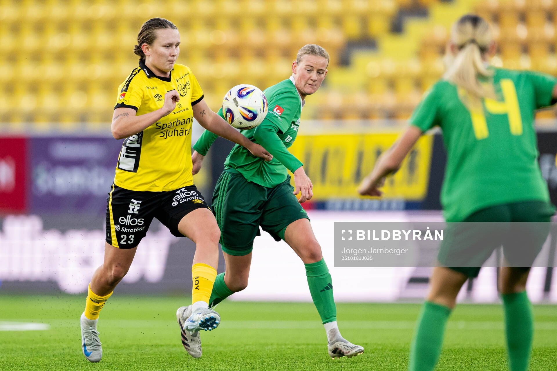 Elfsborgs Ellen Nilsson och Team TGs Emma Widesjö