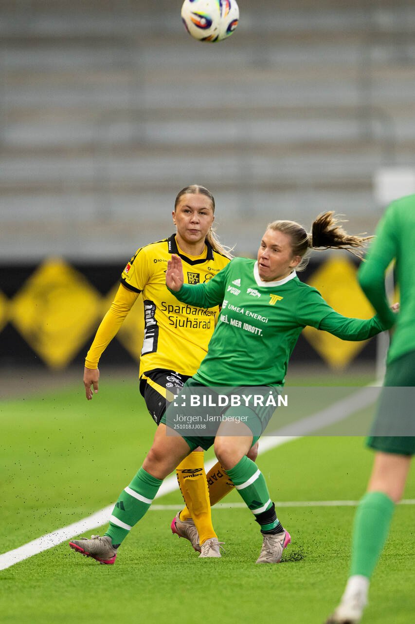 Elfsborgs Alice Broman och Team TGs Ida Strömberg