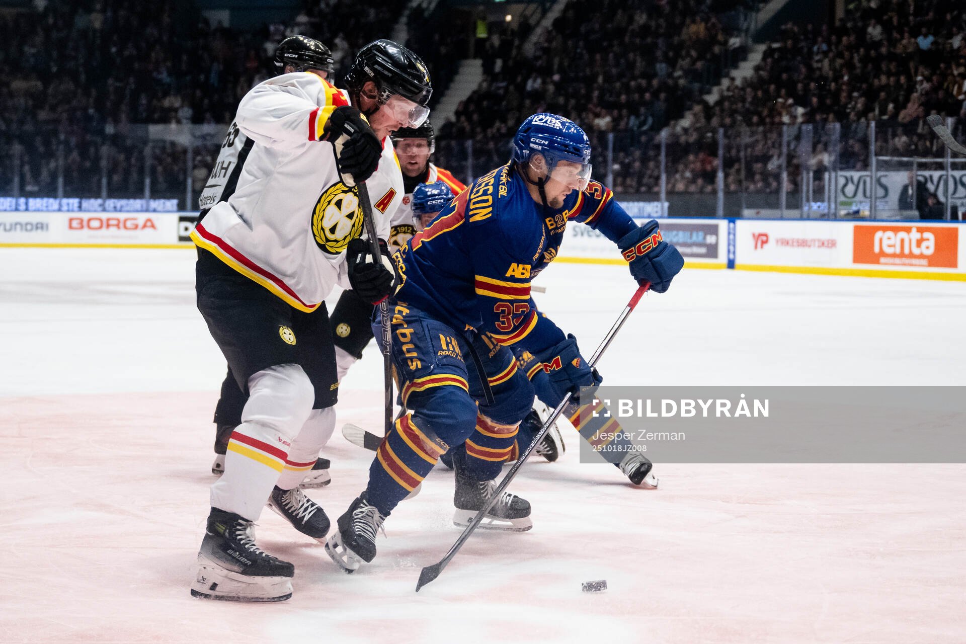 Brynäs Nicklas Bäckström och Djurgårdens Jesper