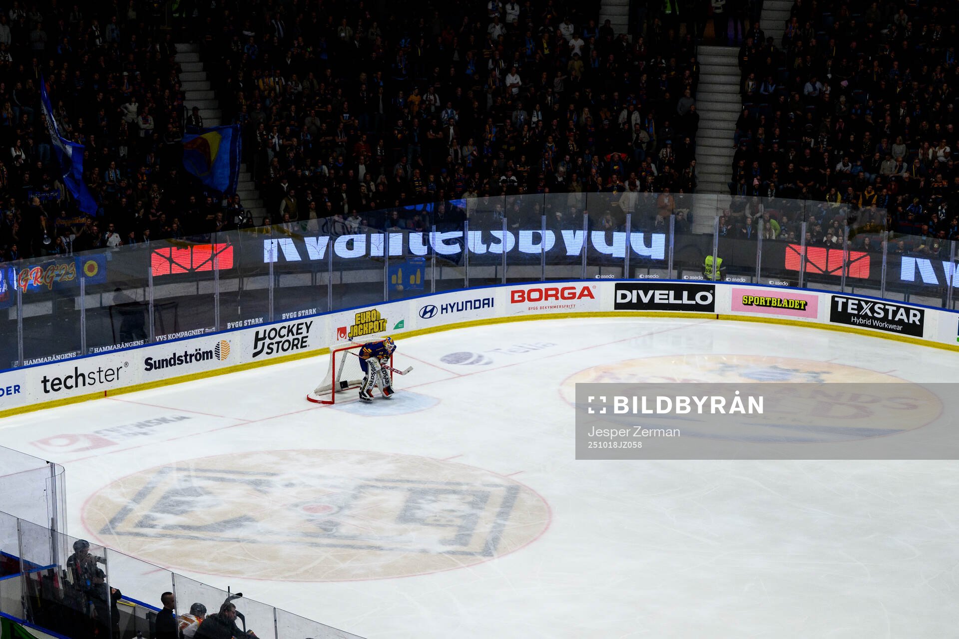 Djurgårdens målvakt Magnus Hellberg