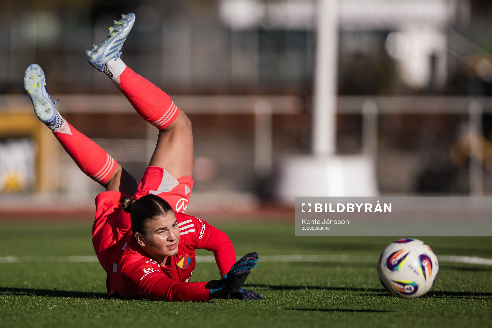 Djurgårdens målvakt Anna Aurora Koivunen