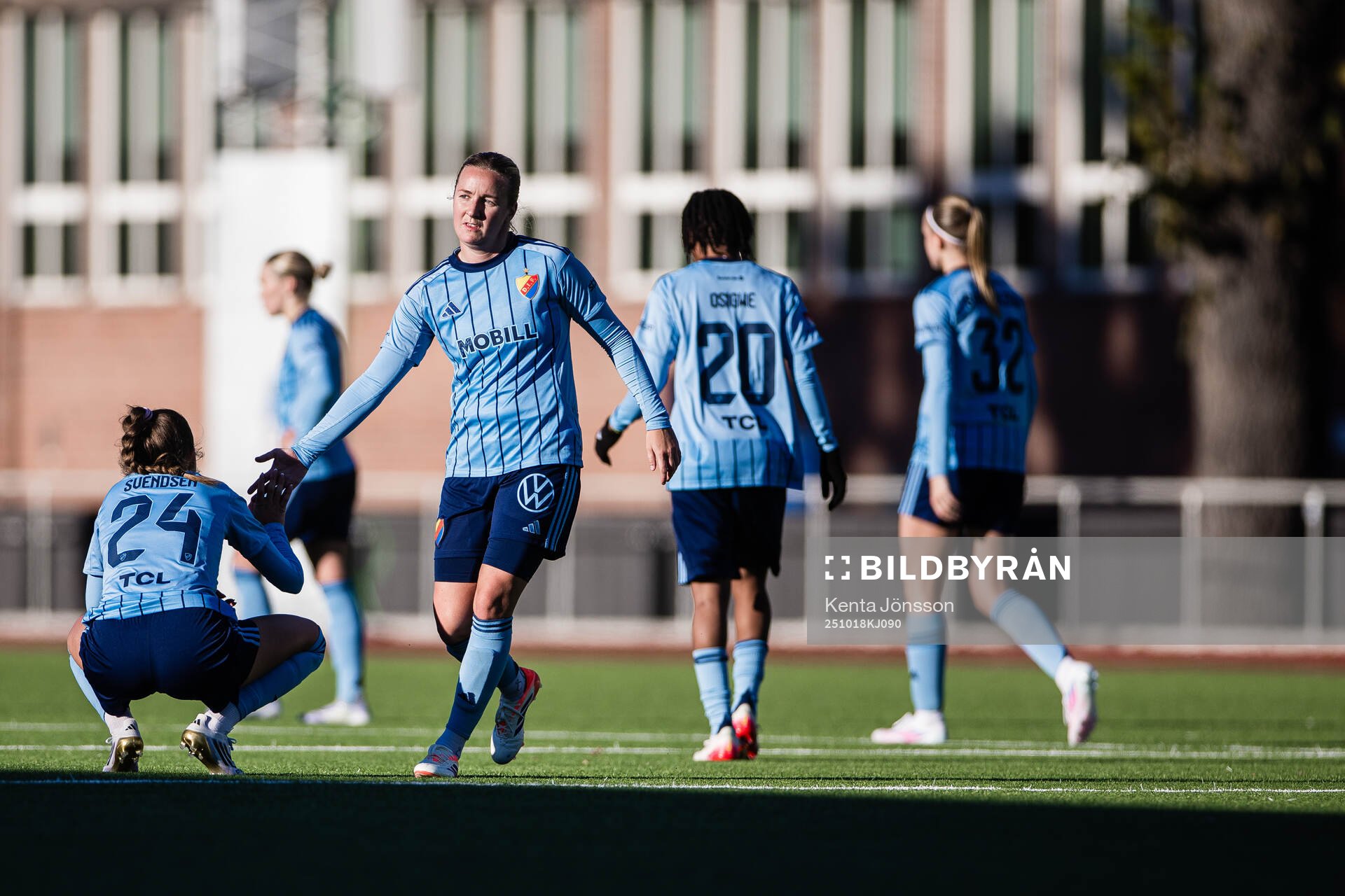 Djurgårdens spelare deppar