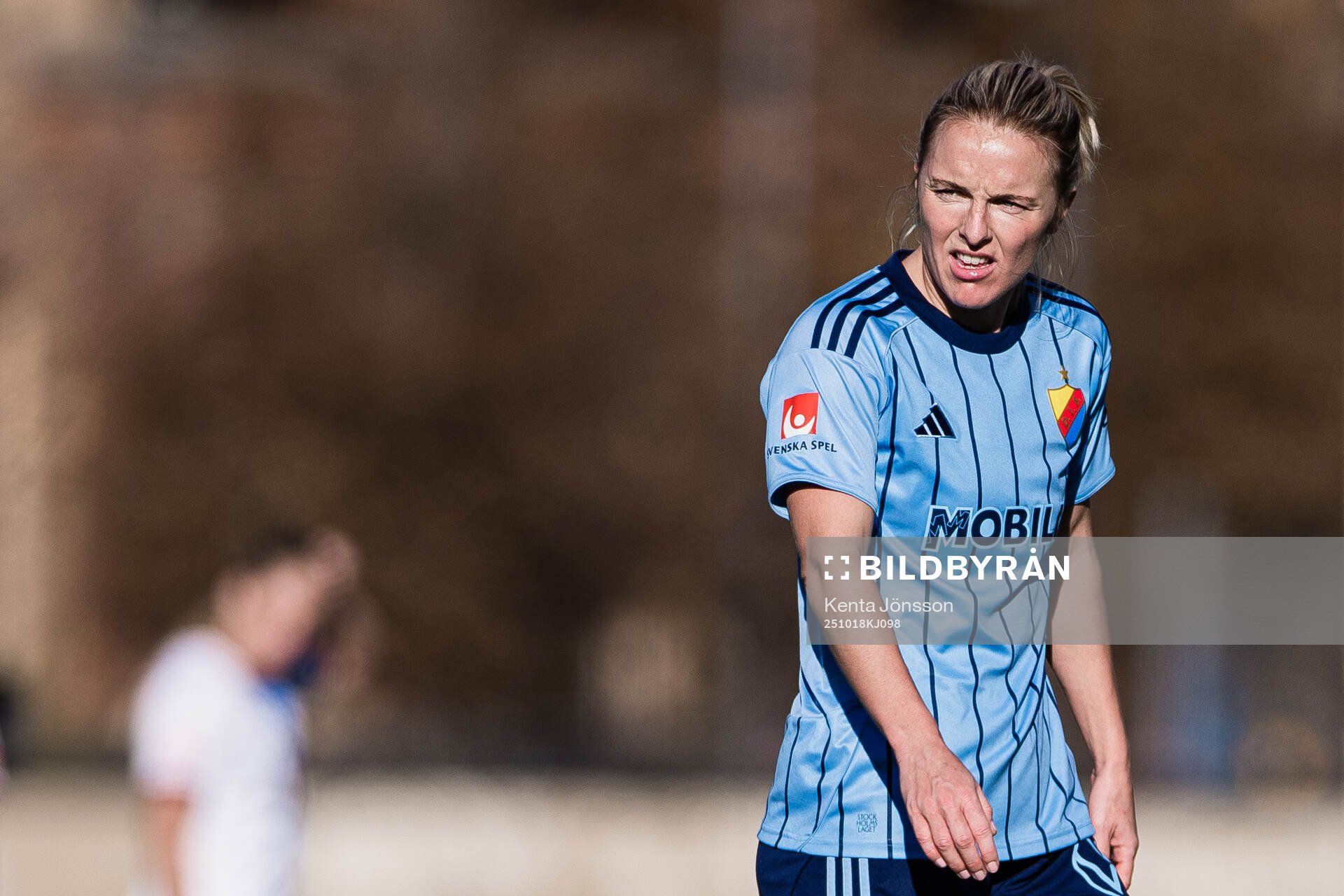 Djurgårdens Mimmi Wahlström deppar