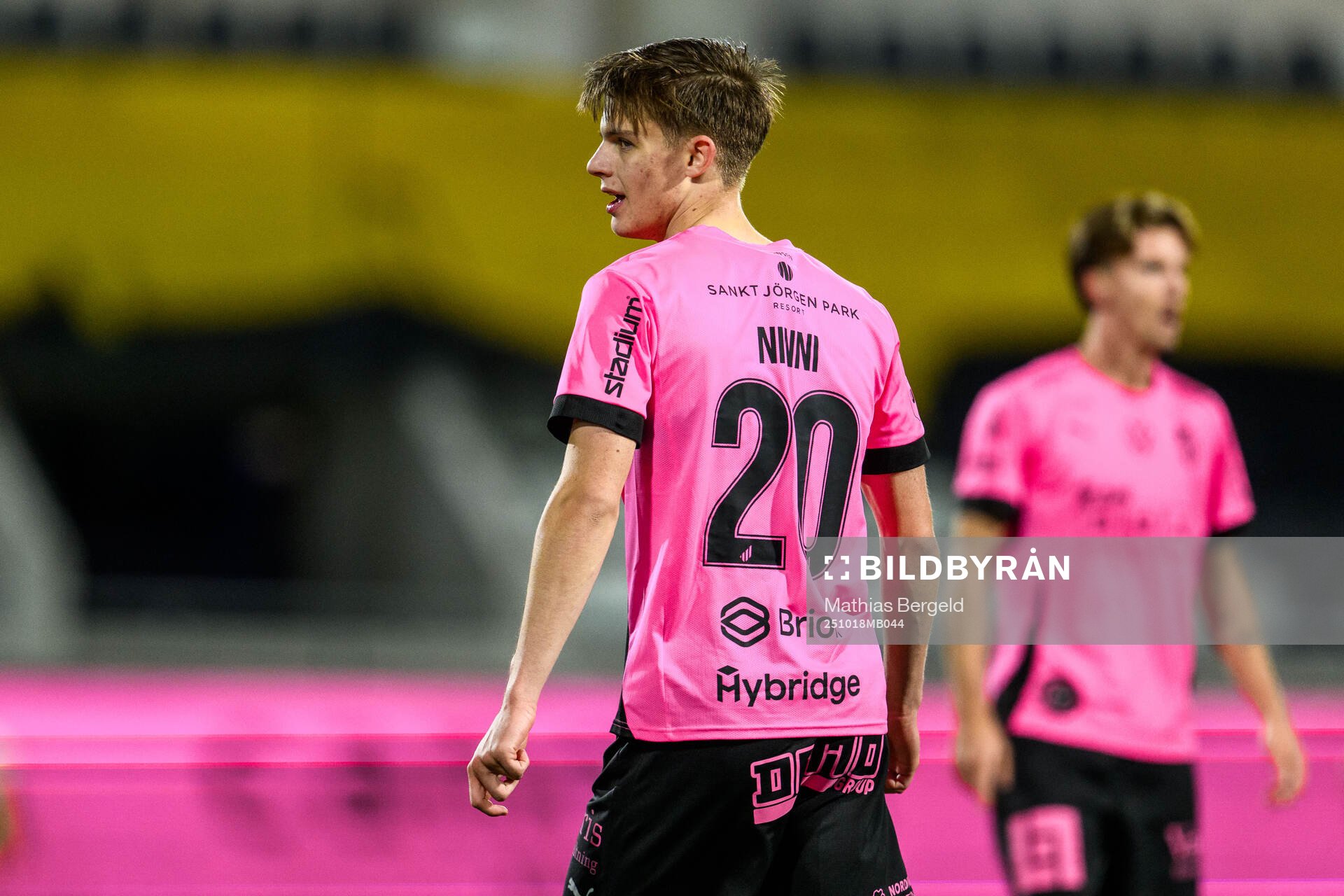 Häckens Adrian Svanbäck deppar
