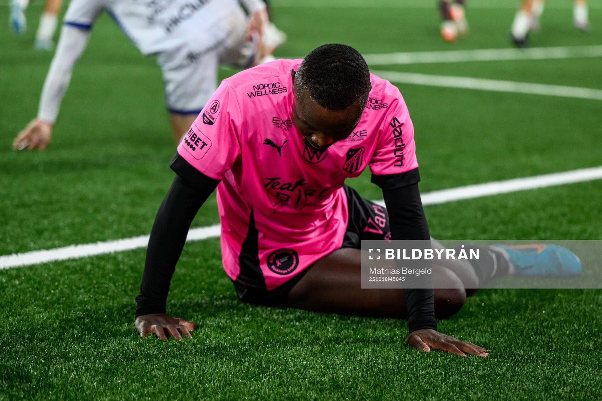Häckens Brice Wembangomo deppar