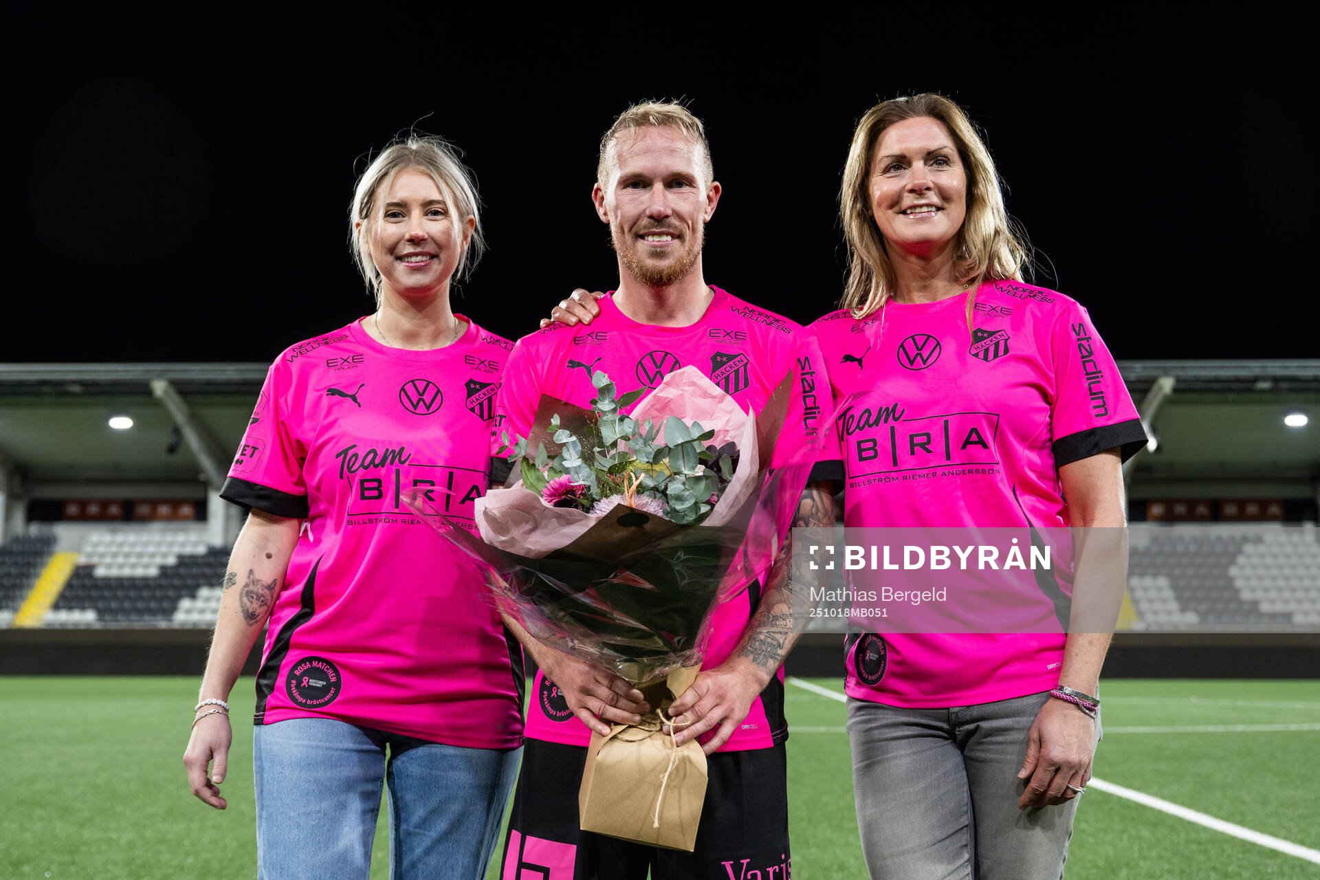 Häckens fysioterapeut Mikaela Johansson, Mikkel Rygaard