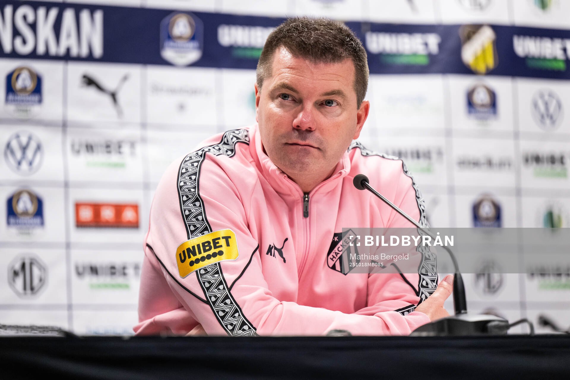 Häckens tränare Jens Gustafsson