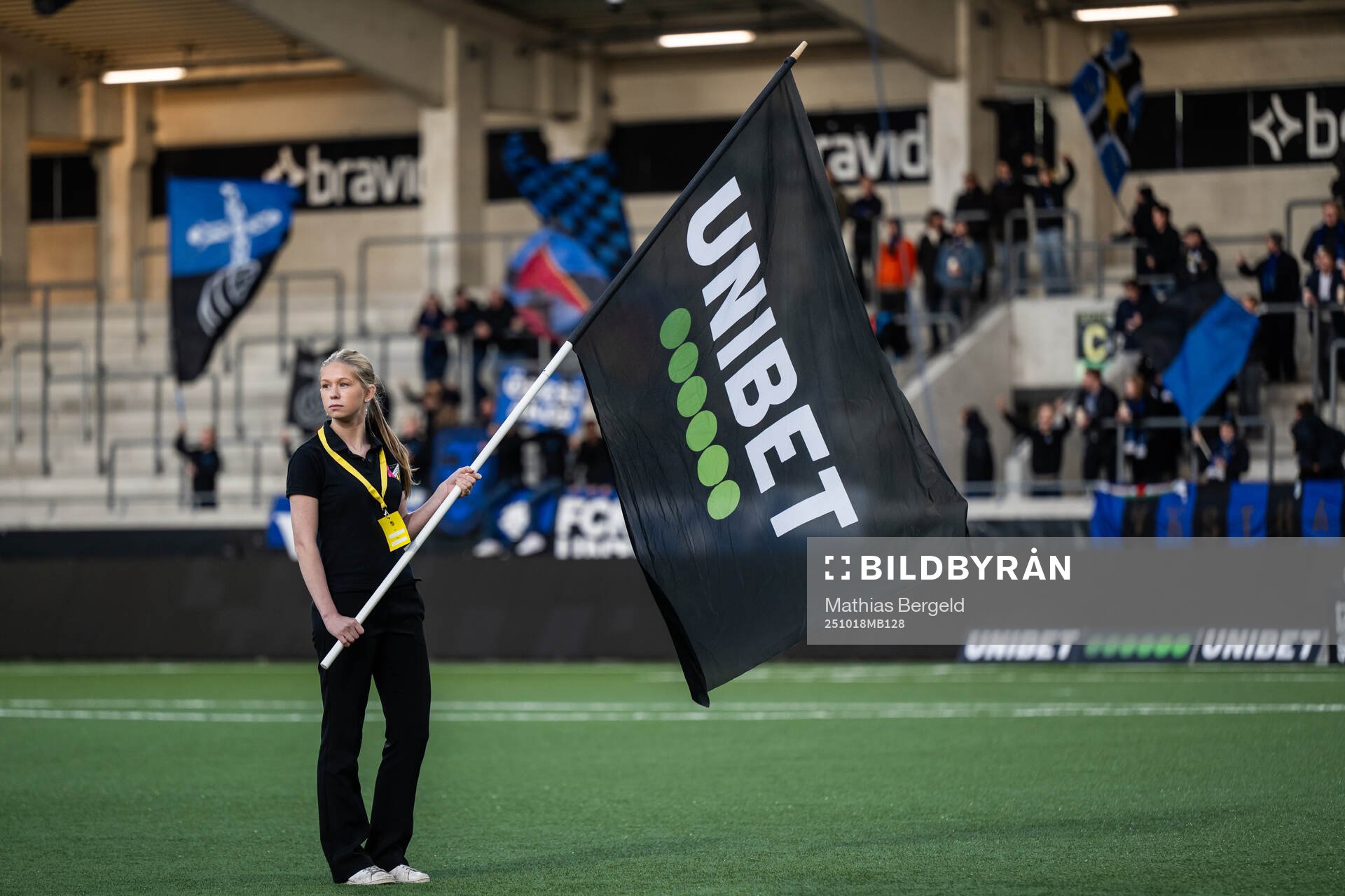 En Unibet-flagga