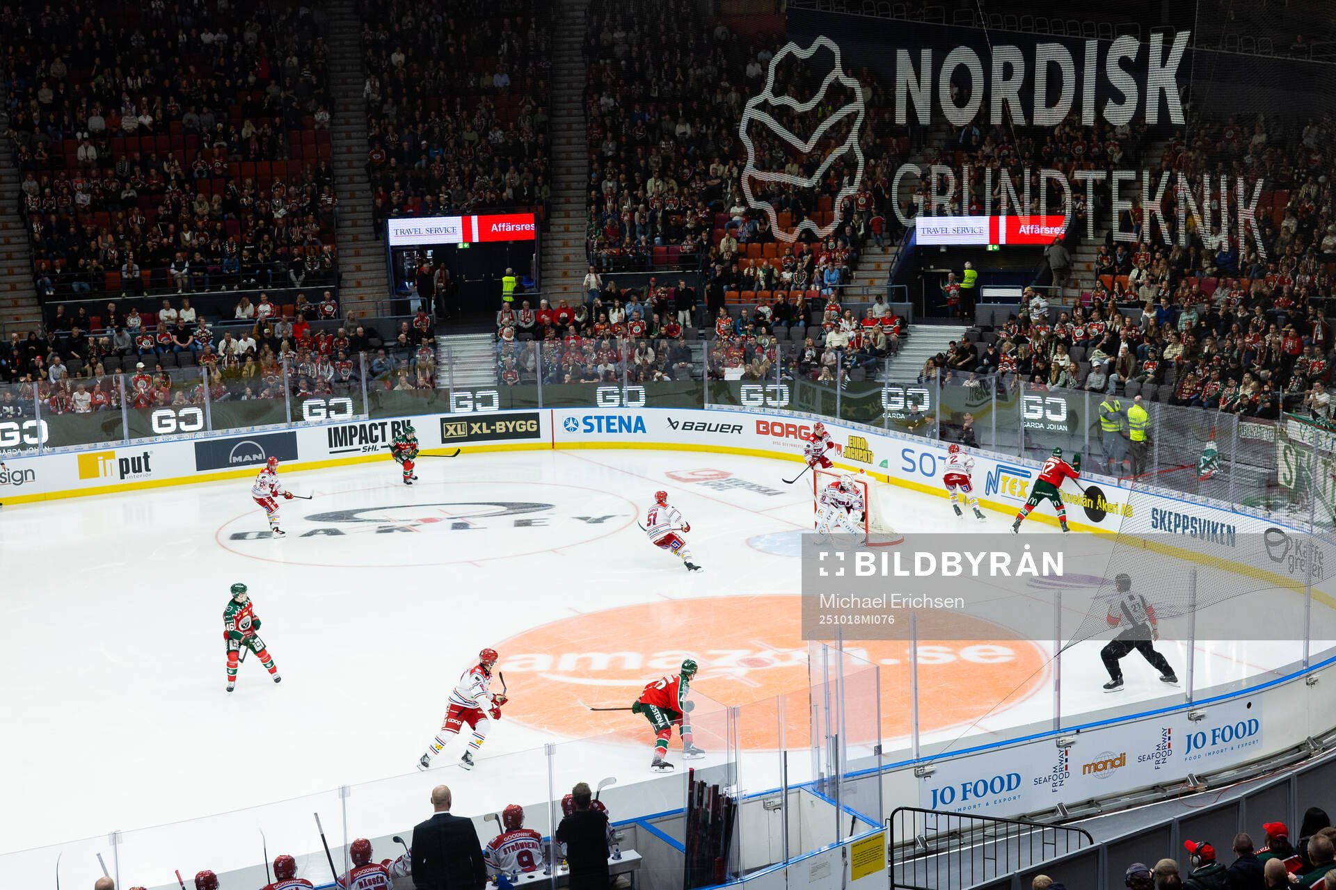 Generell vy över Scandinavium