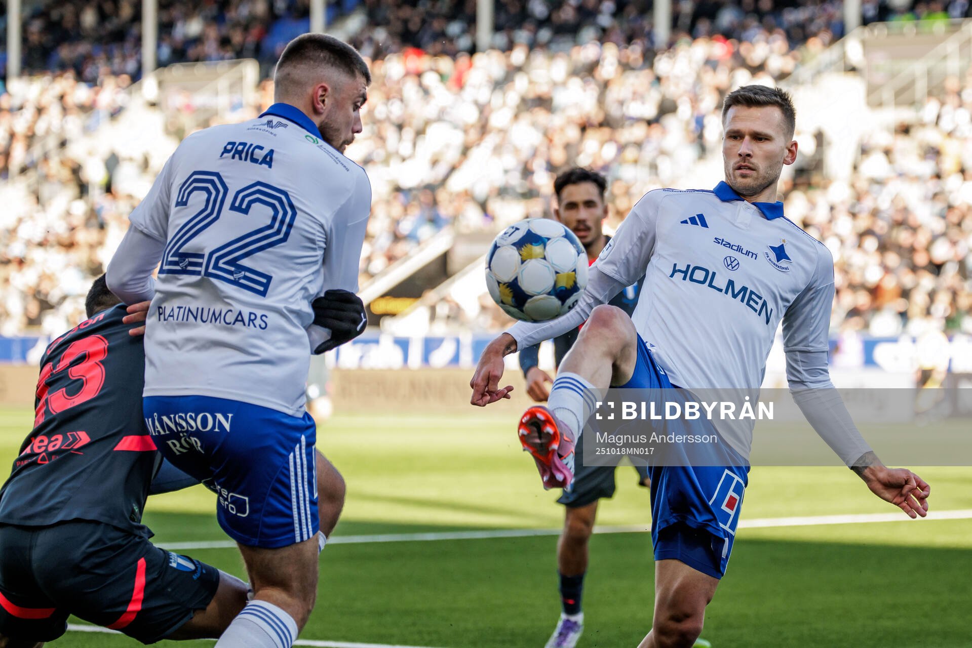 IFK Norrköpings Tim Prica och Arnor Traustason
