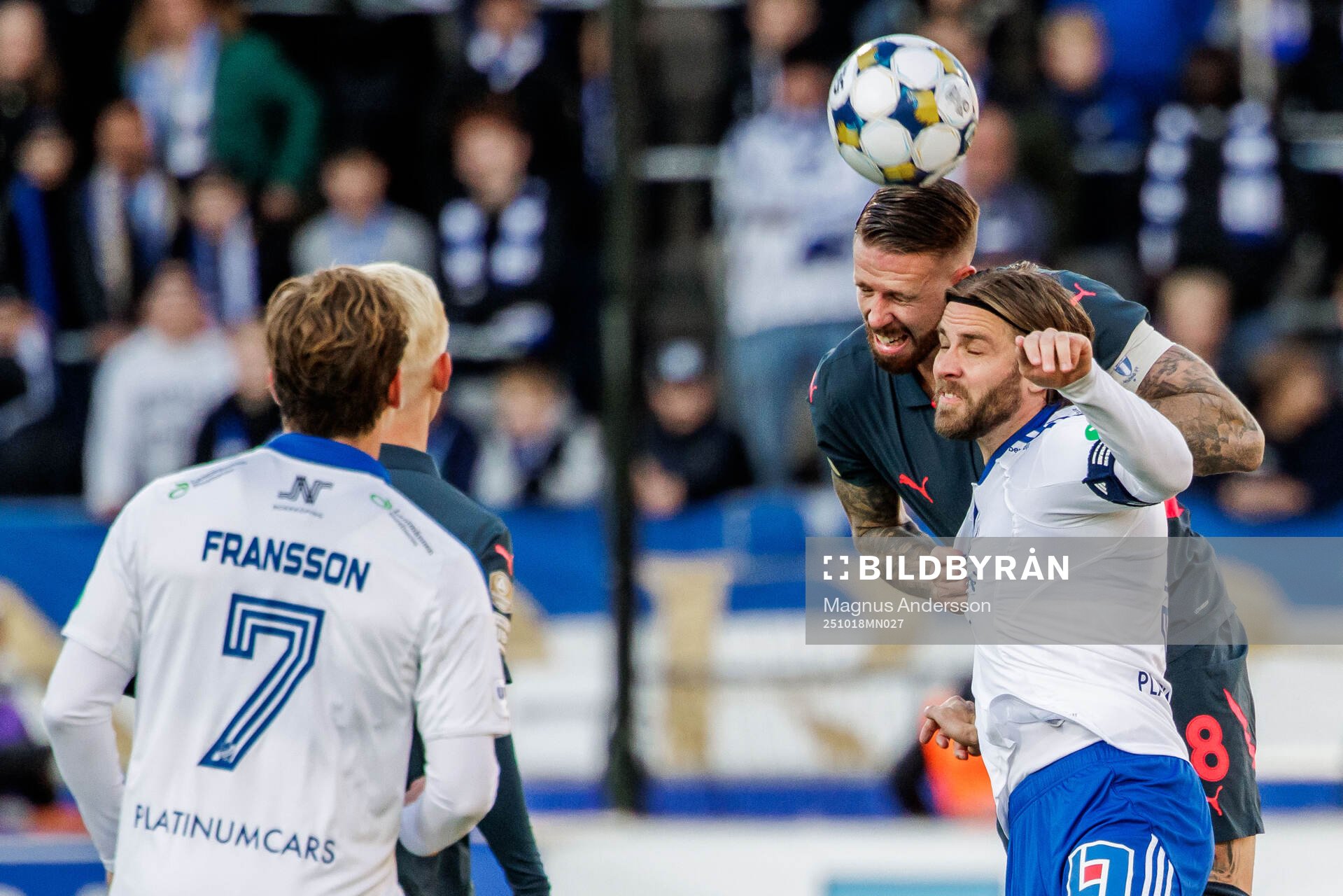 Malmö FFs Pontus Jansson och IFK Norrköpings Christoffer