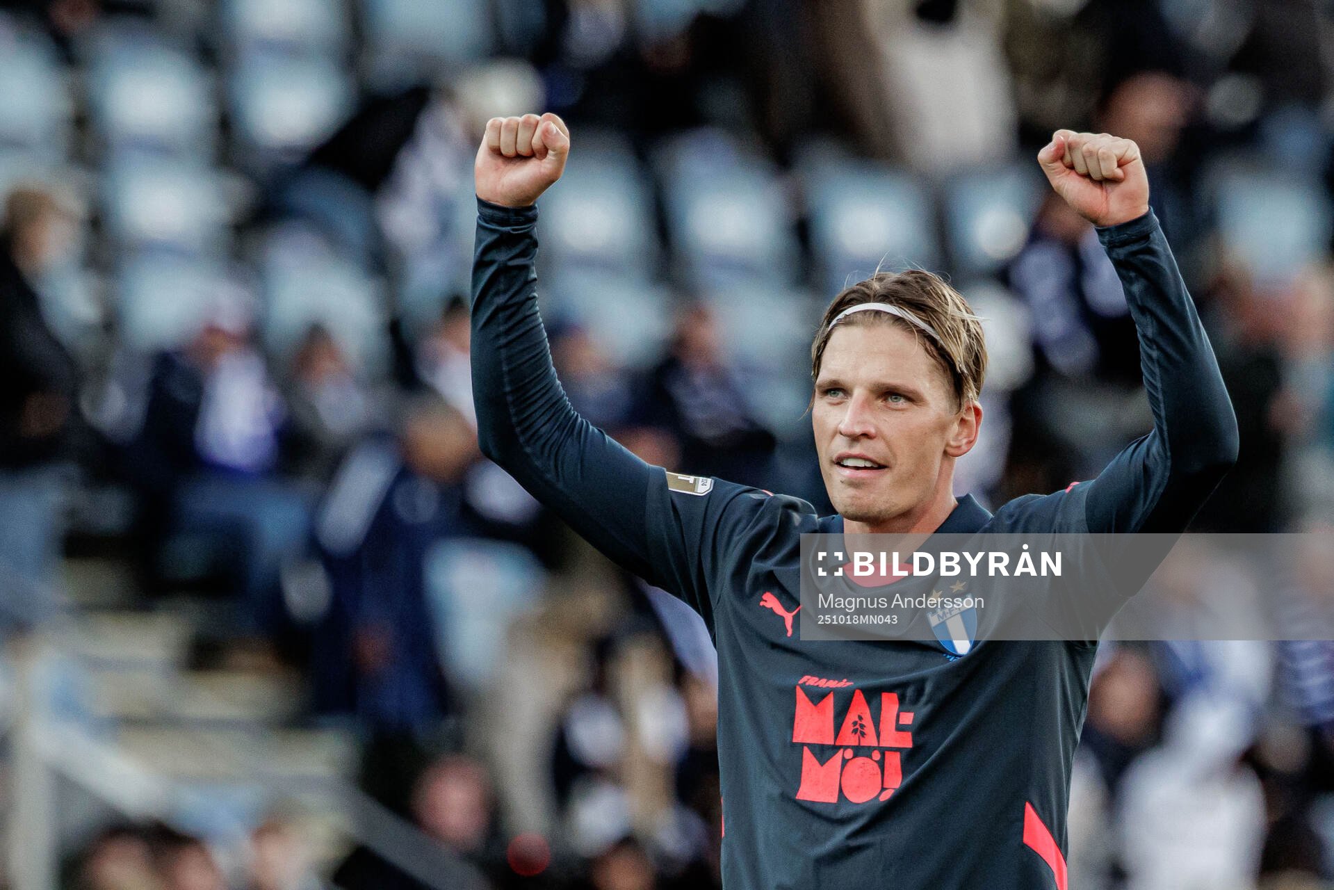 Malmö FFs Jens Stryger Larsen jublar