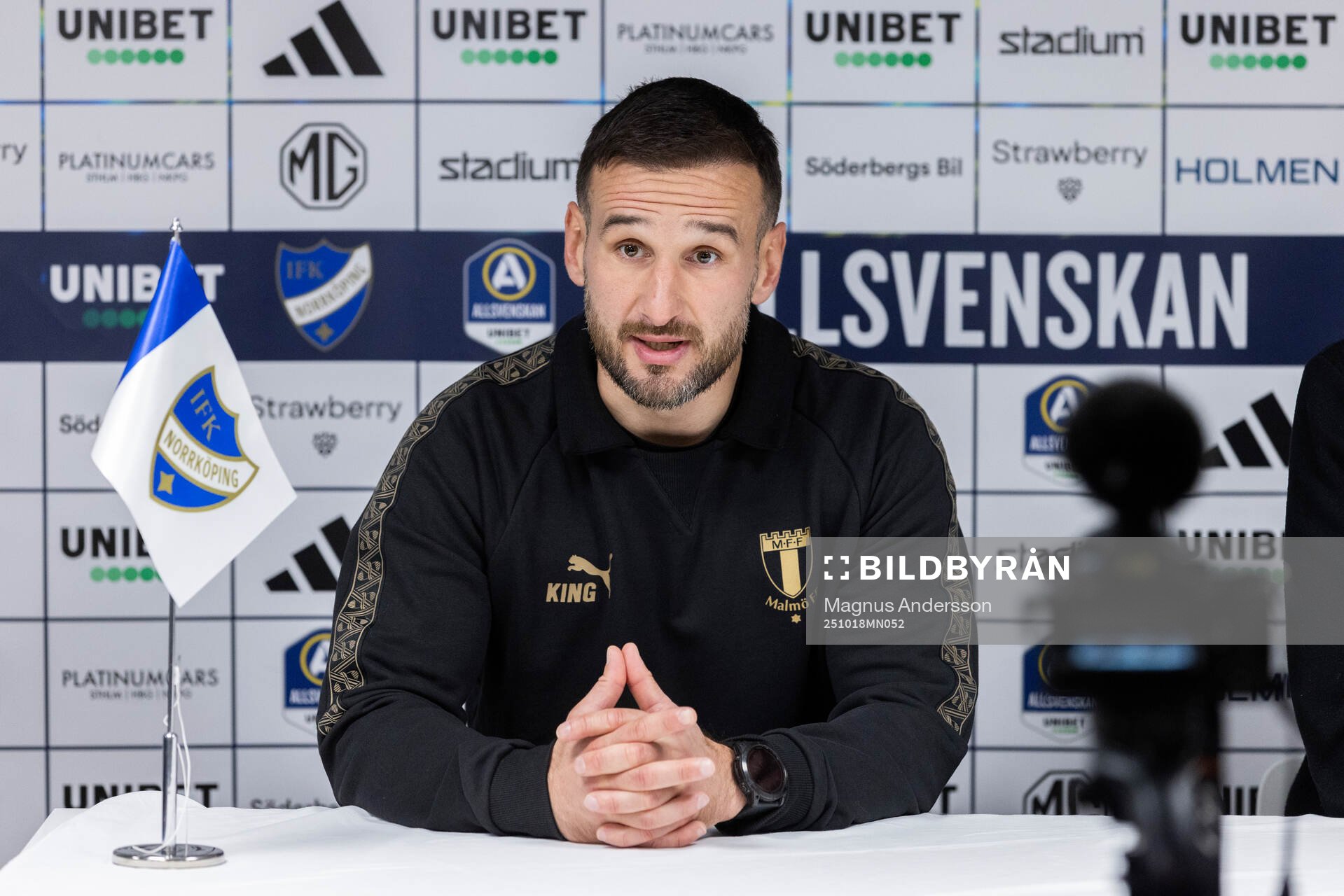 Malmö FFs huvudtränare Anes Mravac