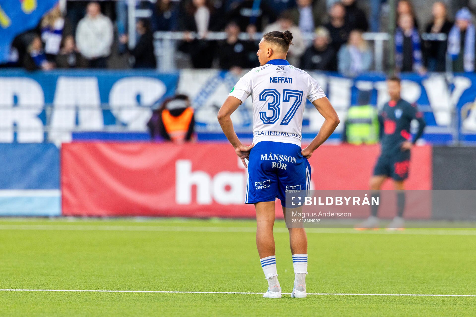 IFK Norrköpings Moutaz Neffati deppar