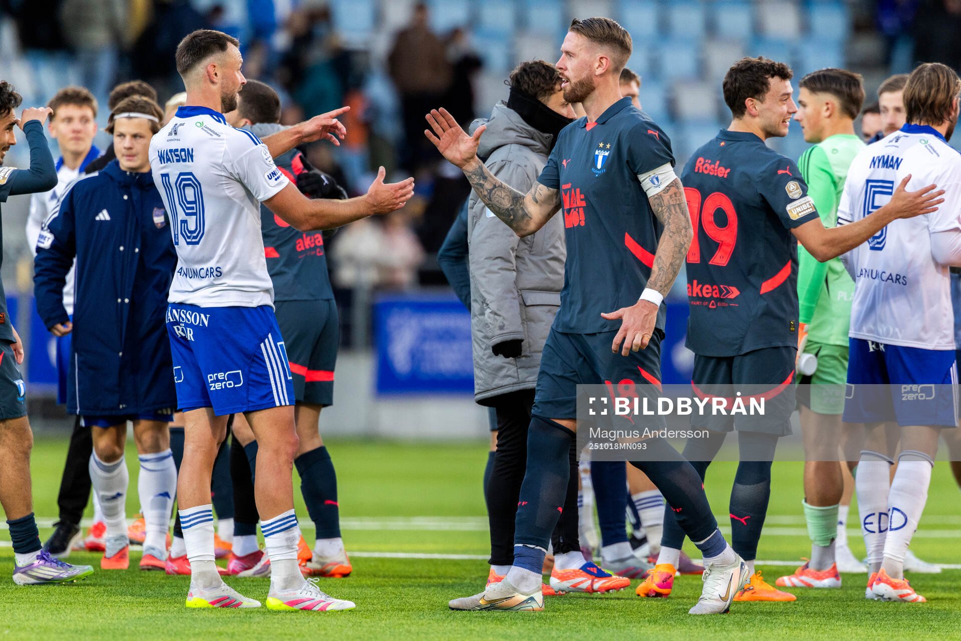 IFK Norrköpings Max Watson och Malmö FFs Pontus Jansson