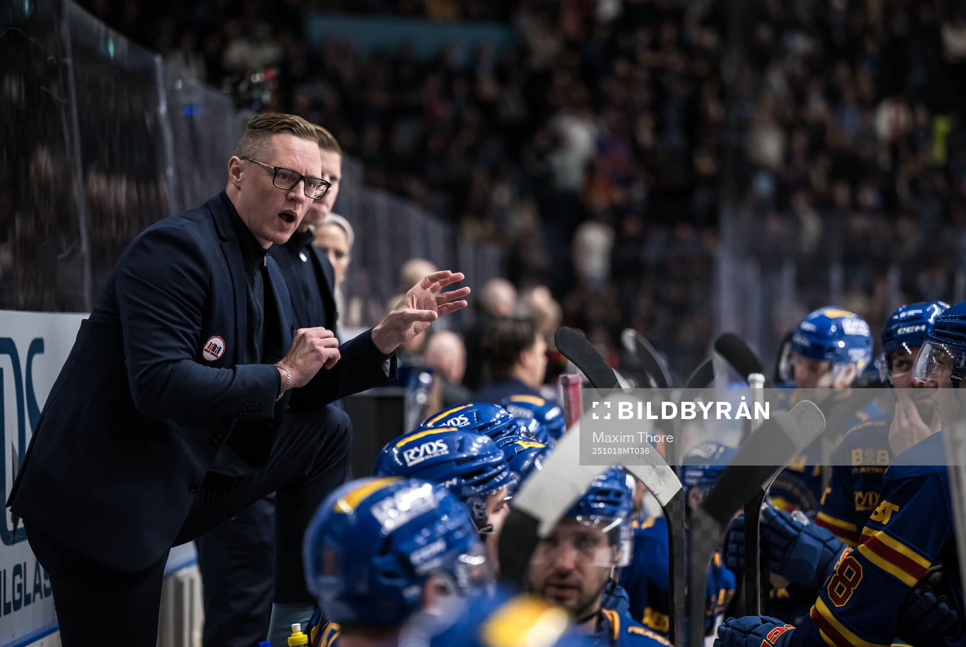 Djurgårdens tränare Robert Kimby