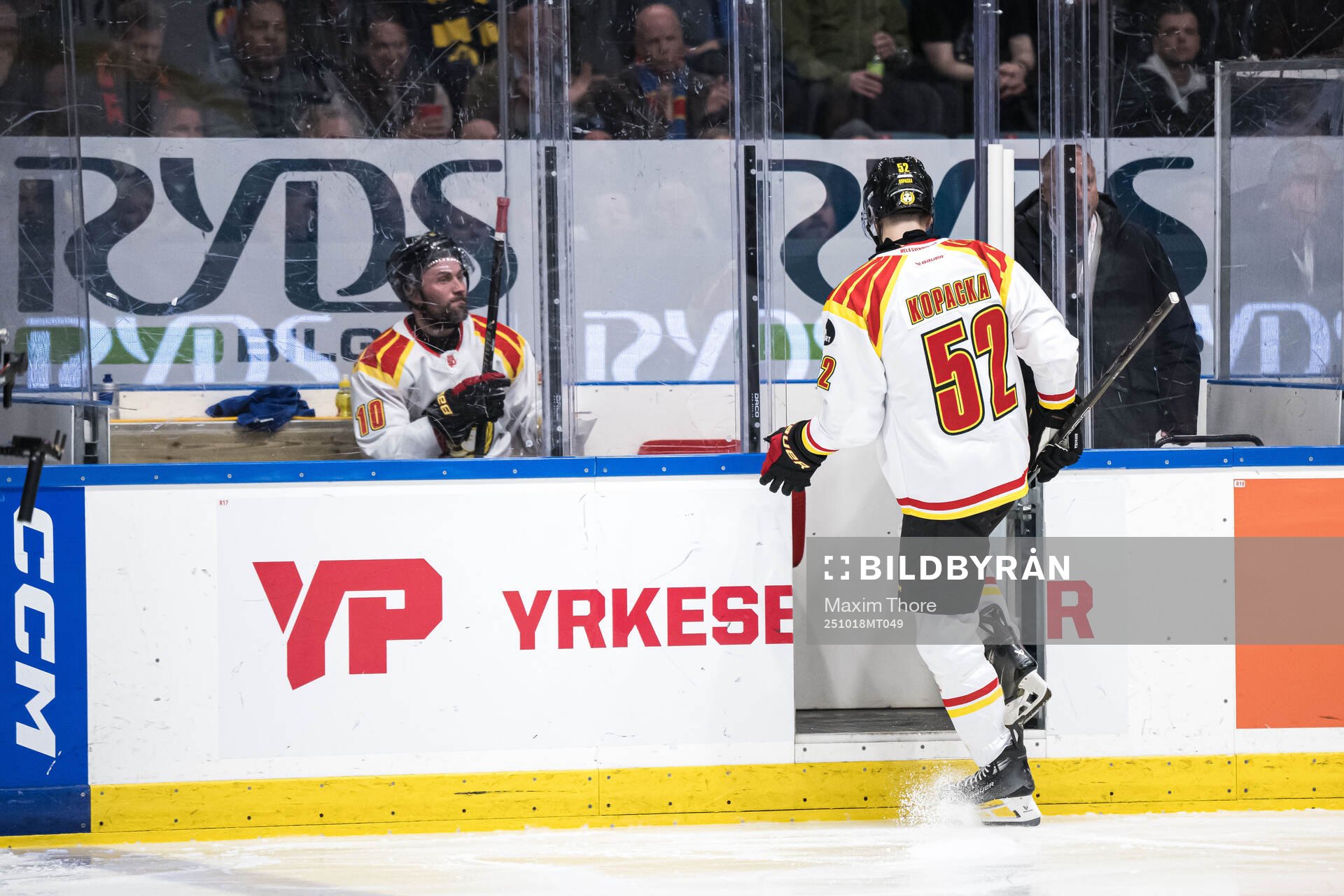 Brynäs Johan Larsson och Jack Kopacka